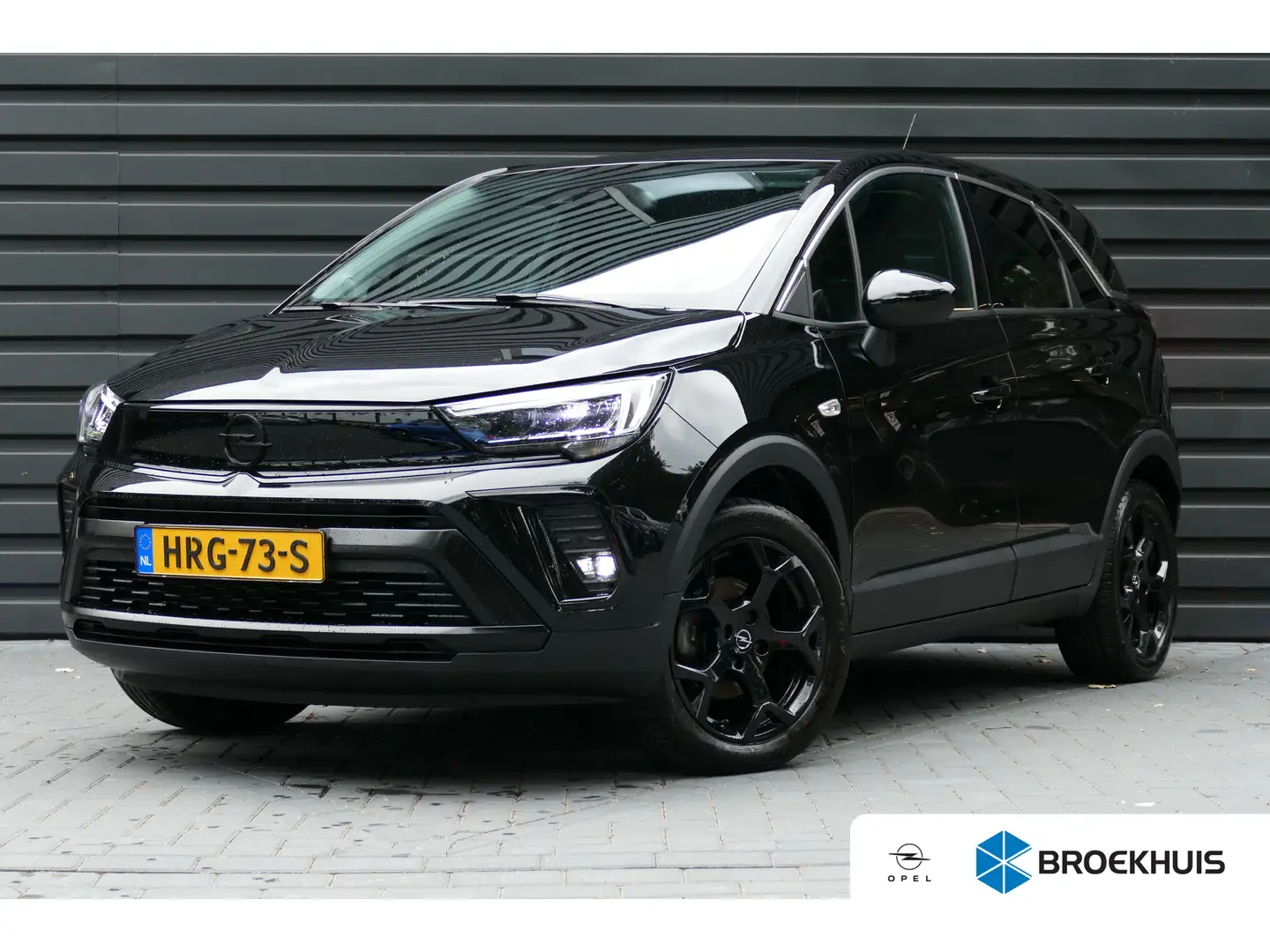 Opel Crossland 1.2 TURBO 110PK GS LINE / NAVI / LED / CLIMA / PDC Zwart - 1