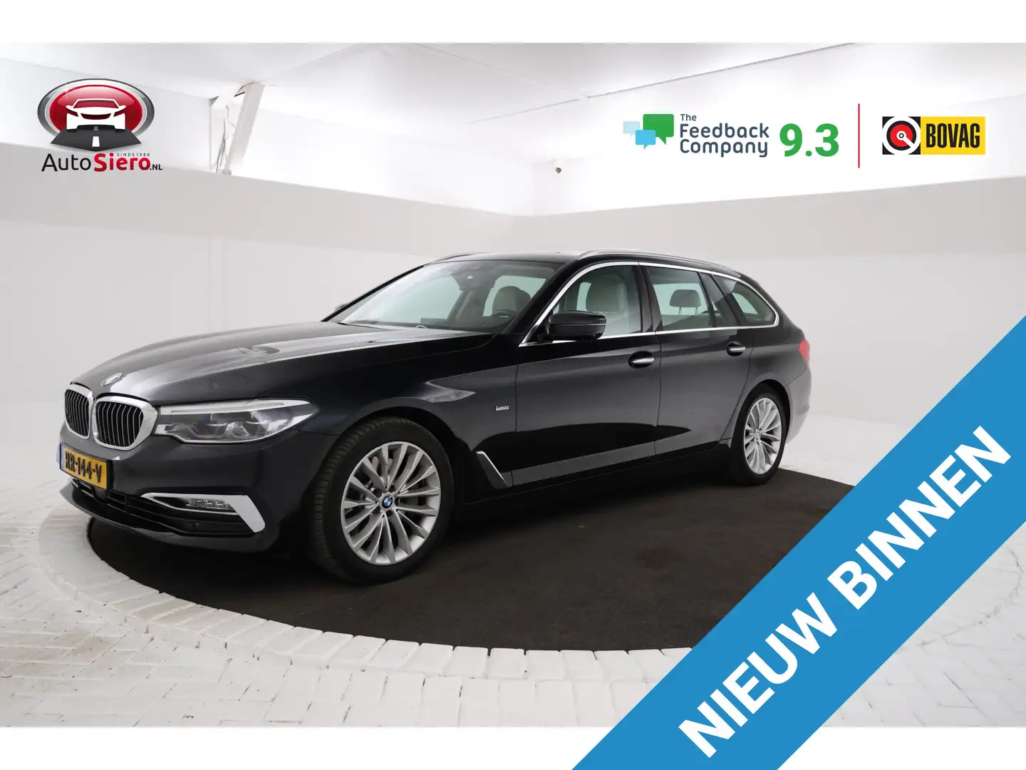 BMW 530 5-serie Touring 530i xDrive High Executive Cruise Zwart - 1