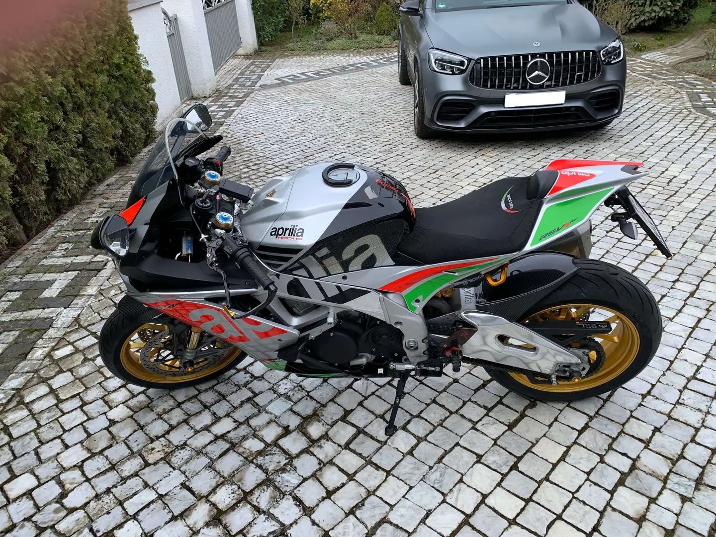 Aprilia RSV4 Argent - 2