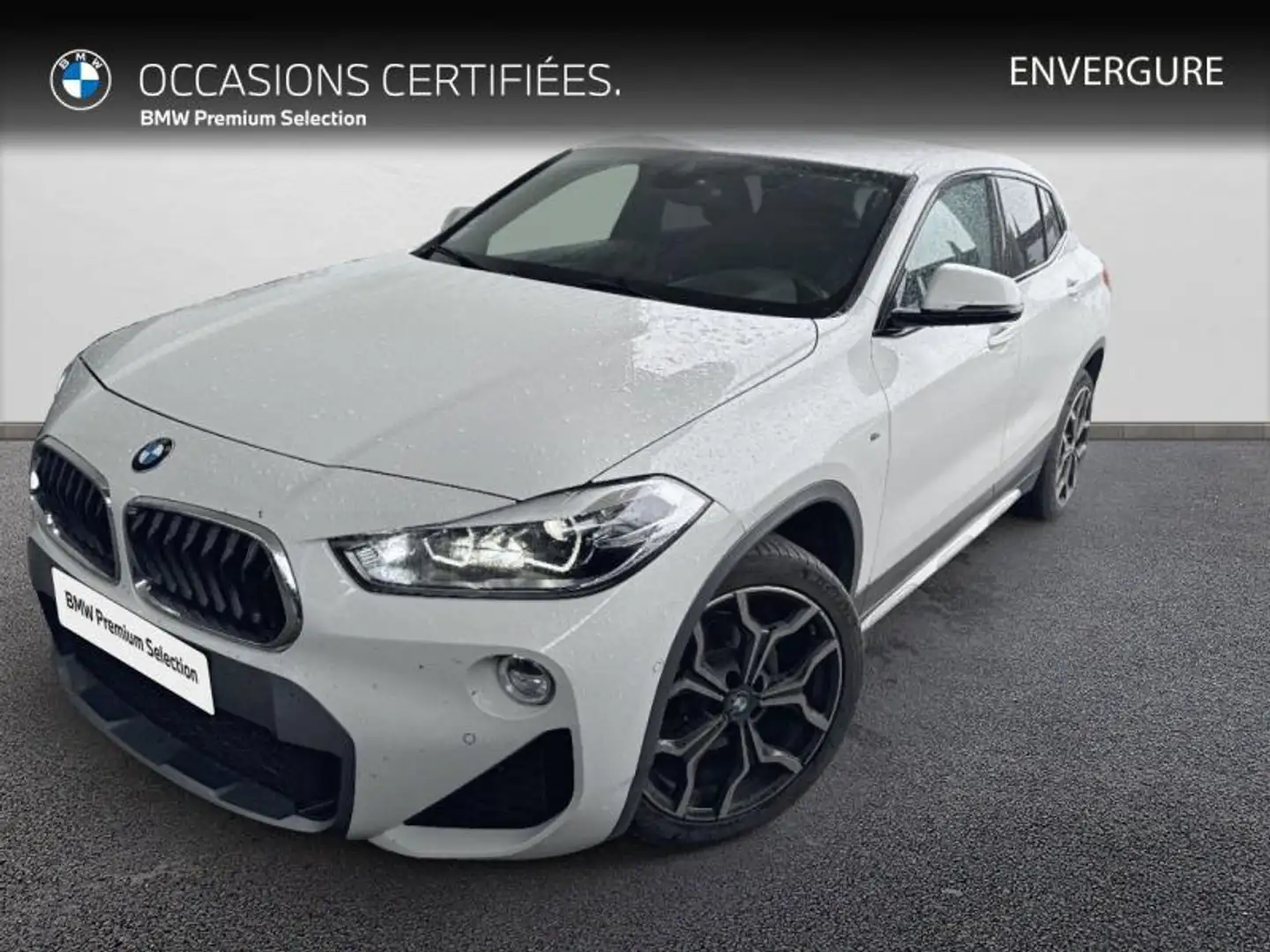 BMW X2 sDrive18iA 140ch M Sport X DKG7 Euro6d-T 129g Blanc - 1