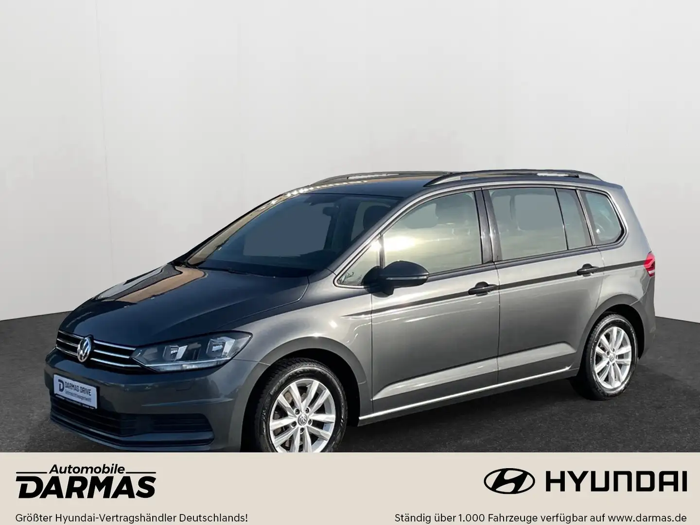 Volkswagen Touran TOURAN 1.4 TSI BMT DSG Comfortline Navi 7 Sitz Grijs - 1
