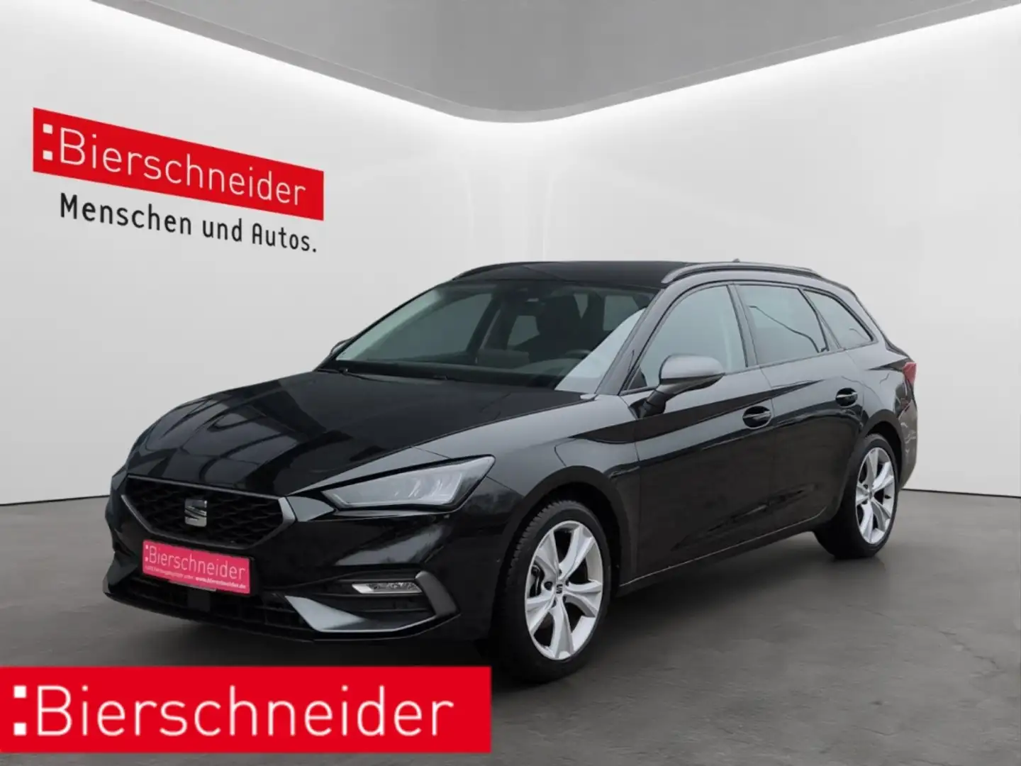 SEAT Leon Sportstourer 1.5 TSI FR LED NAVI ACC SIDEASS SHZ K Schwarz - 1