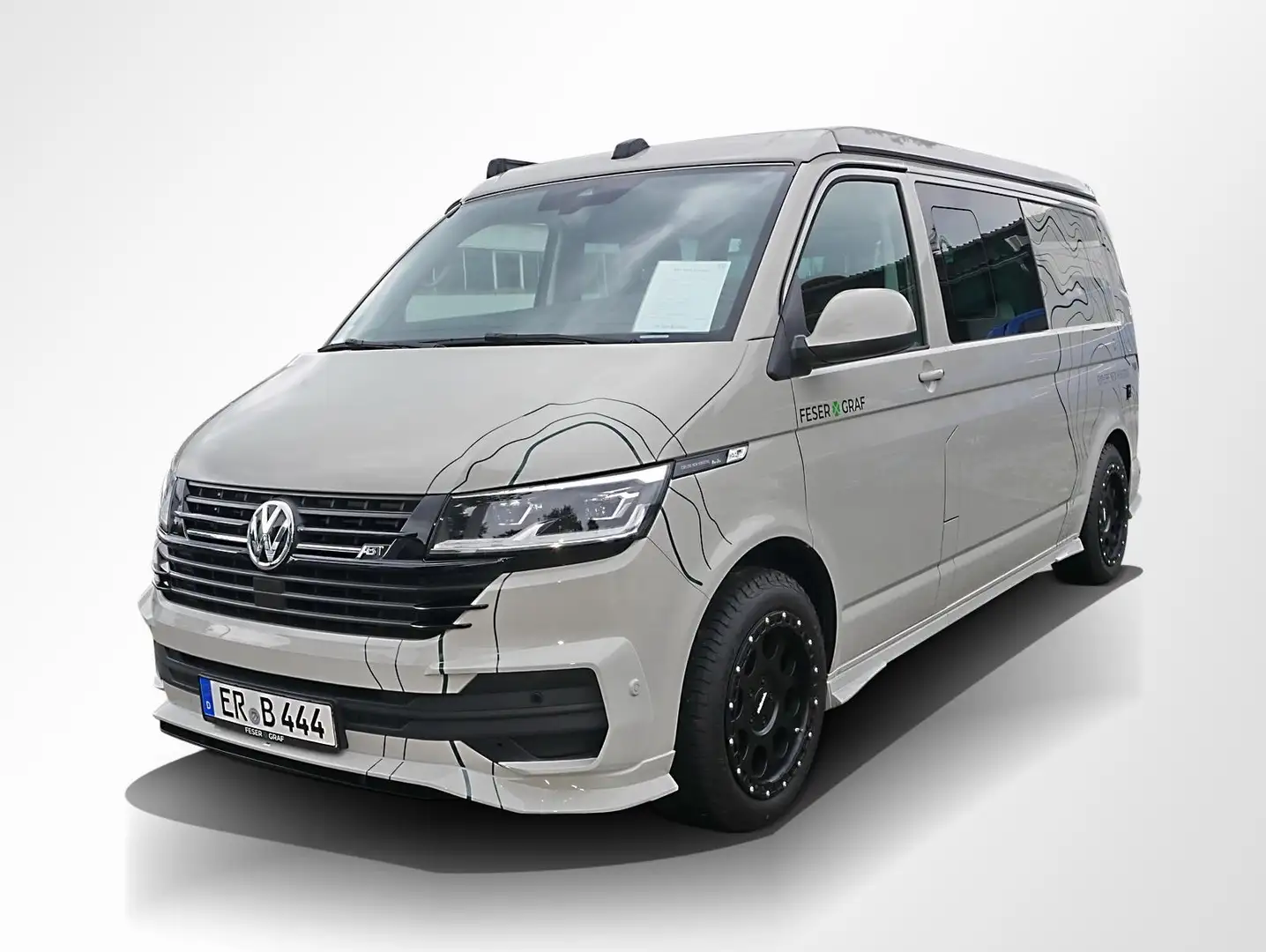 Volkswagen T6.1 Transporter 6.1 ABT XNH HIGH END DELTA AUTARKIE RüKa Sitzh. Сірий - 1
