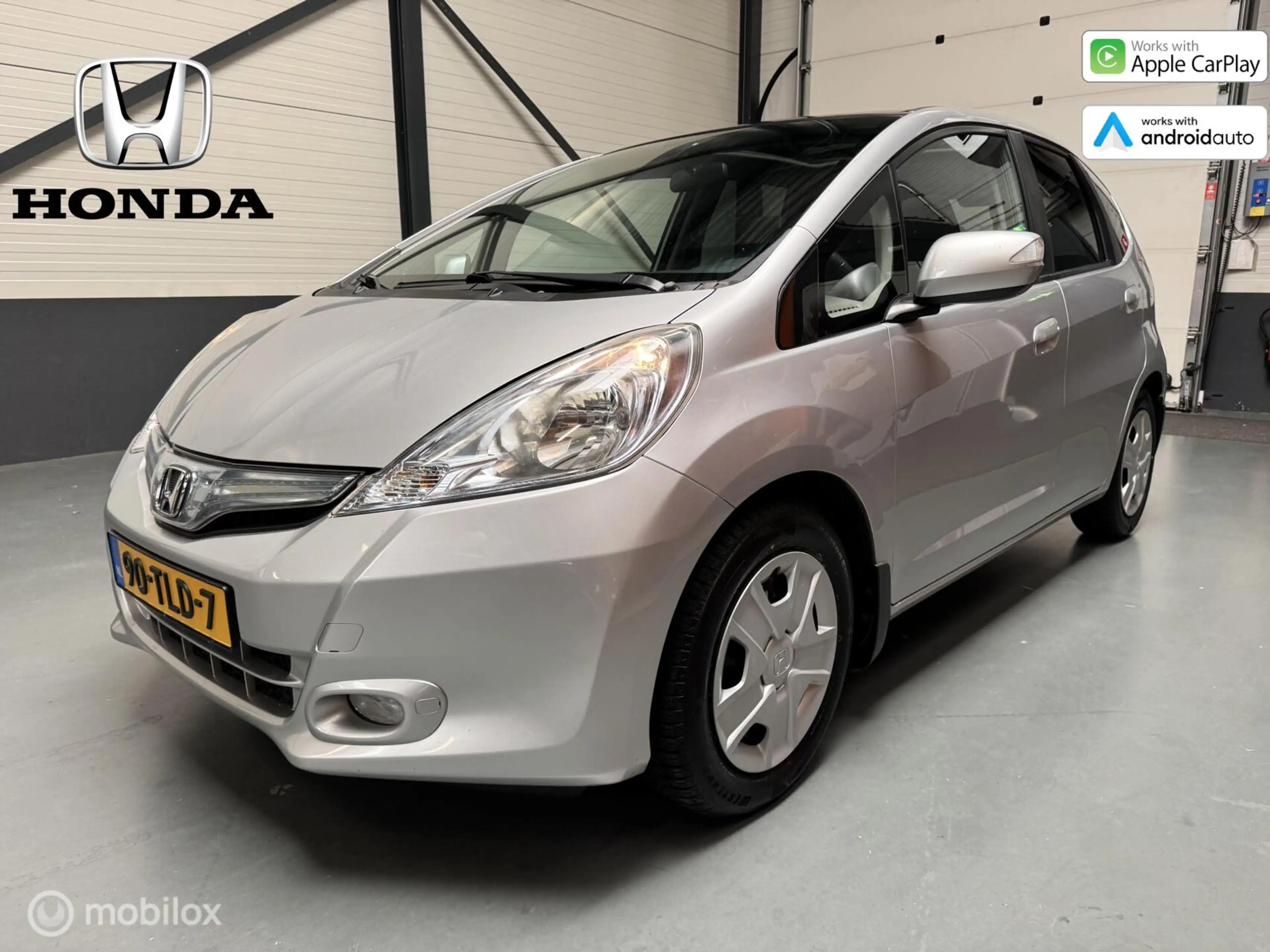 Honda Jazz 1.4 Hybrid Exclusive Leer|Pano|CarPlay-Android