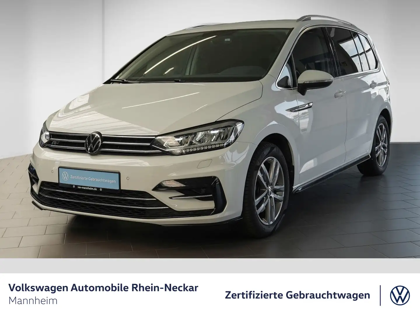Volkswagen Touran 1.5 TSI Highline R-Line DSG 7-Sitzer AHK Blanco - 2