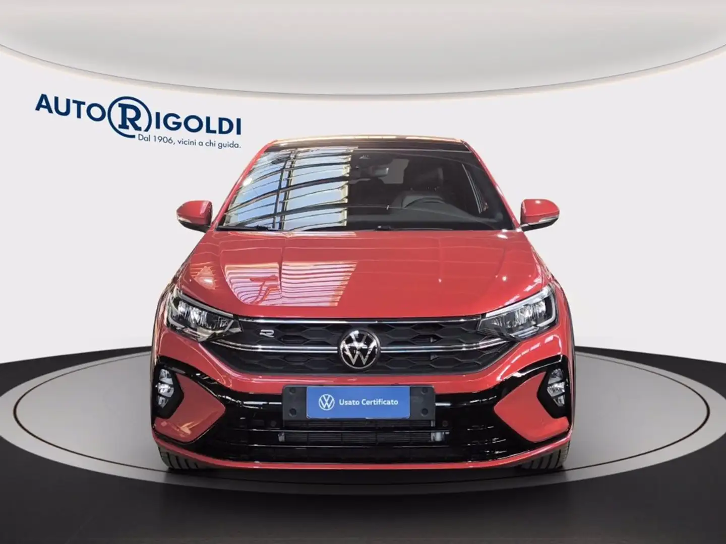 Volkswagen Taigo 1.5 tsi r-line 150cv dsg Czerwony - 2