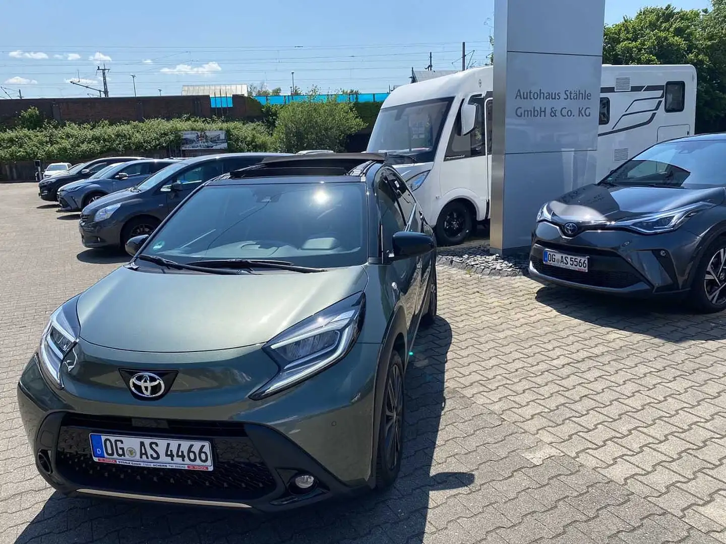 Toyota Aygo X Air Style Navi Sitzheizung Faltdach Vert - 1
