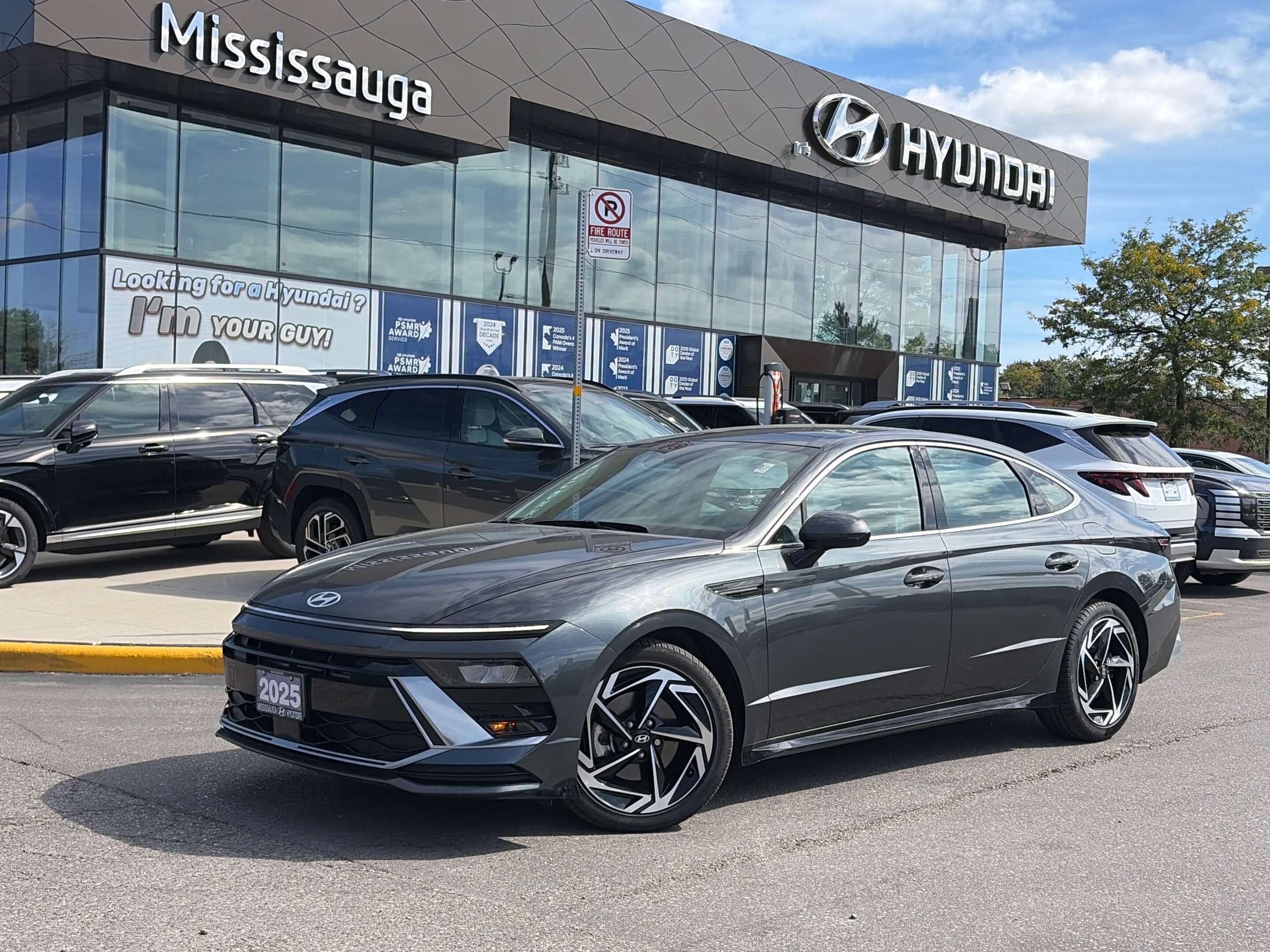 Gray 2025 Hyundai Sonata Sedan  8-Speed Automatic