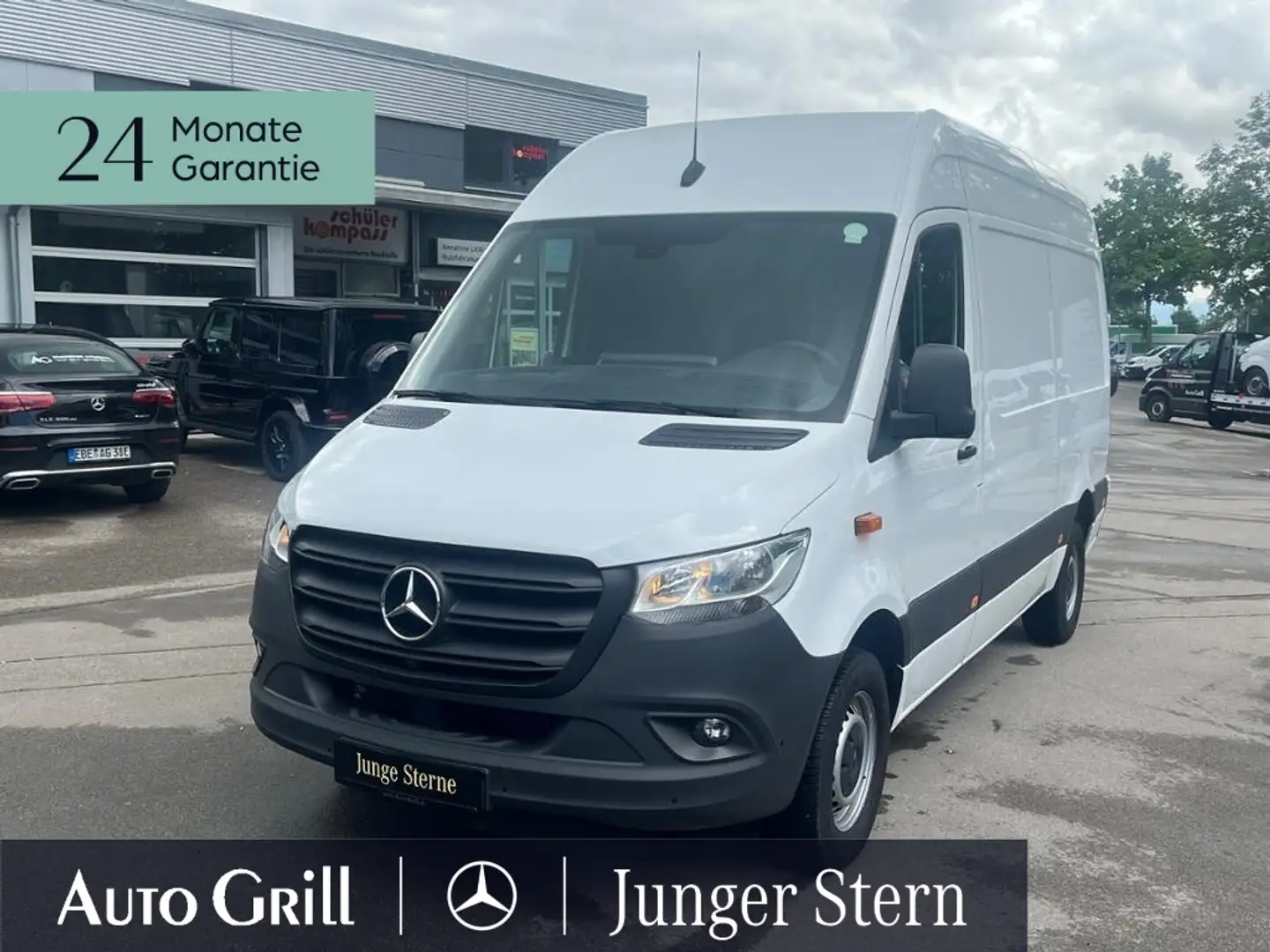 Mercedes-Benz Sprinter 317 Kasten *3665*Klima*Trennwand*360Kam Bianco - 2
