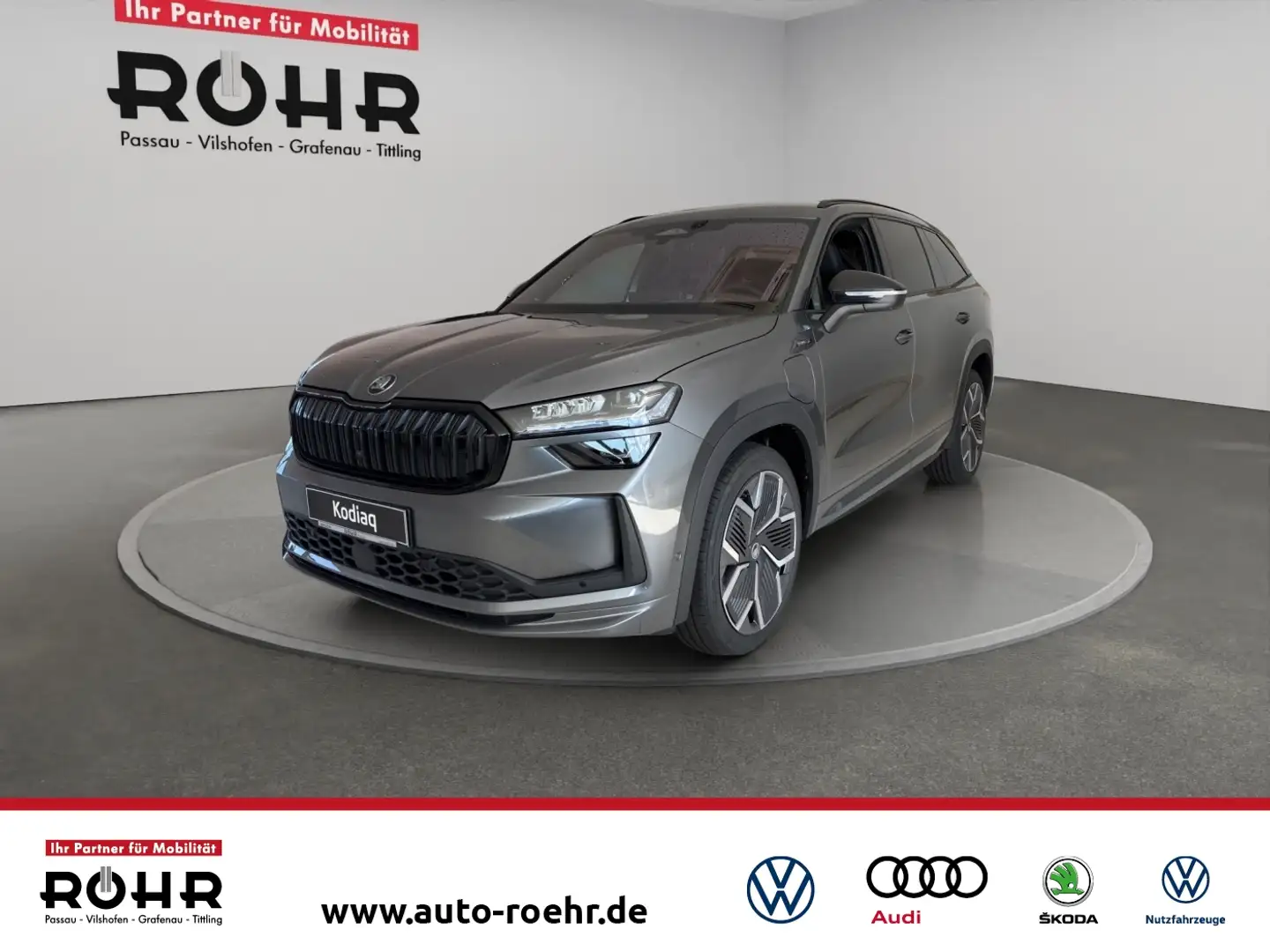 Skoda Kodiaq Sportline (LED.AHK.Kamera.DynamicLightAssist.Navi) Gris - 1
