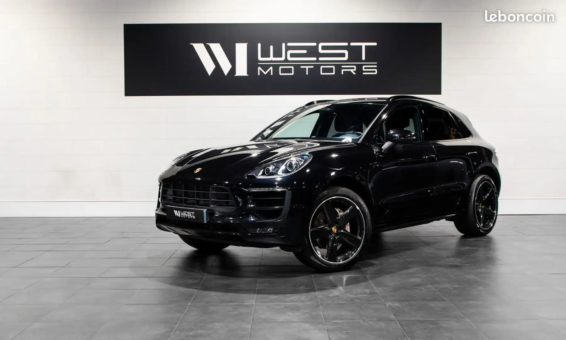 Porsche Macan S V6 340 – IMMAT France Toit Ouvrant Echapp. Sport Chrono Bose 711E-Mois Negro - 1