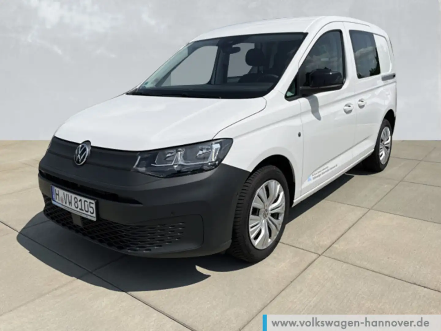Volkswagen Caddy Flexible 1.5 TSI DSG AHK Navi Klima Rückfa Weiß - 1