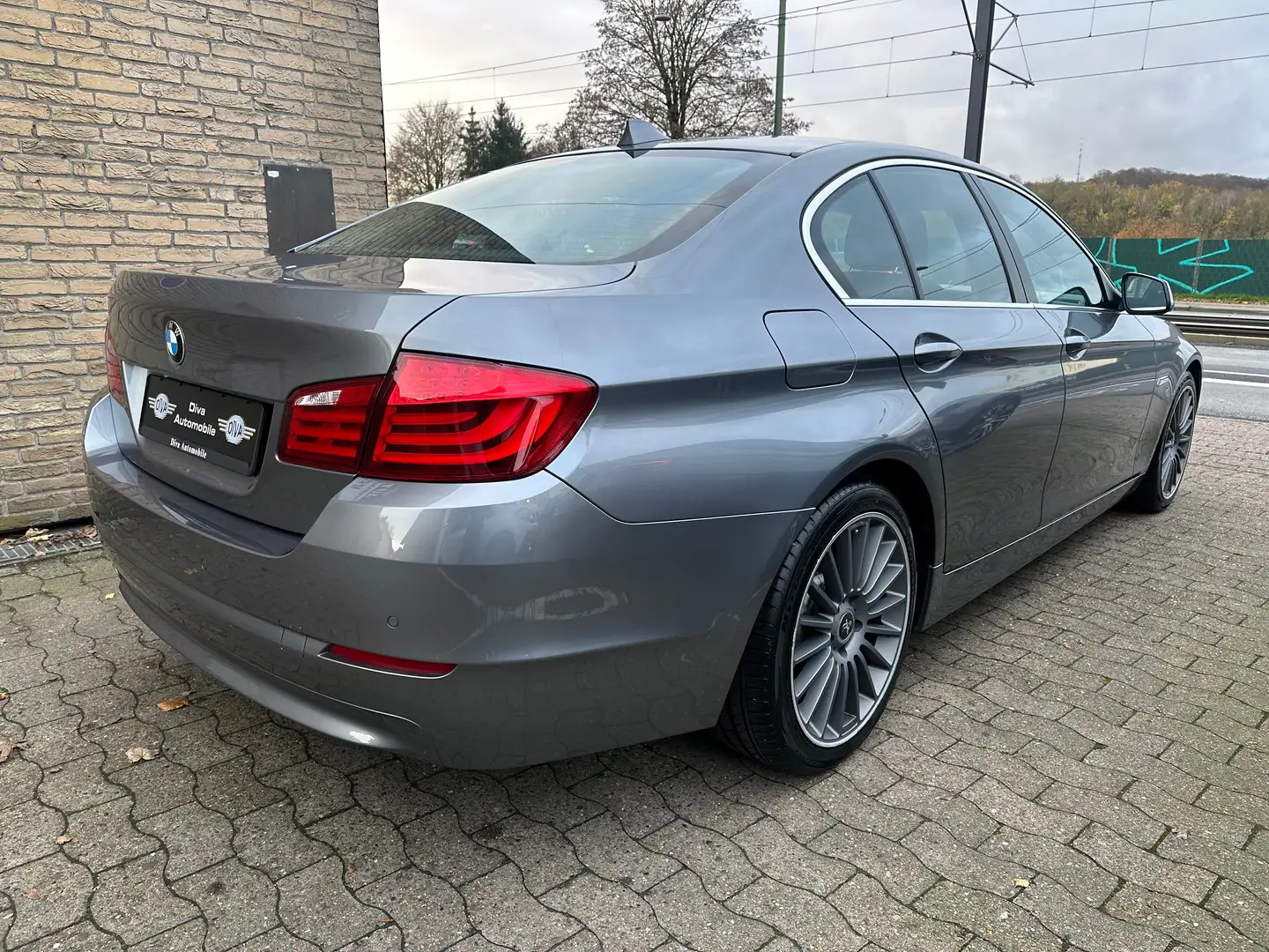 BMW 520 d Limousine Automatik, Standheizung Grijs - 2