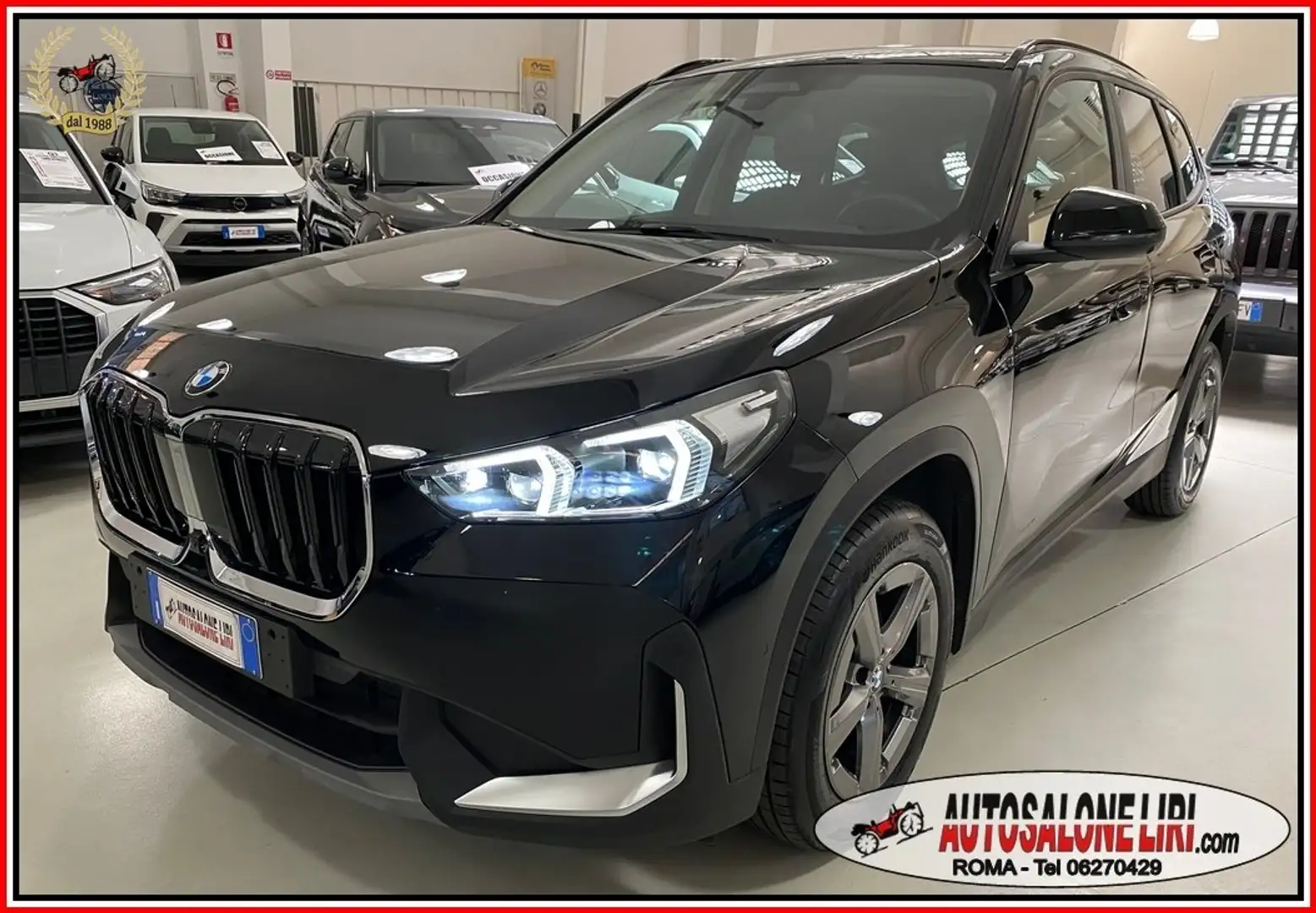 BMW X1 sDrive18i Auto GARANZIA INCLUSIVE 5 ANNI/KM 100000 Nero - 1
