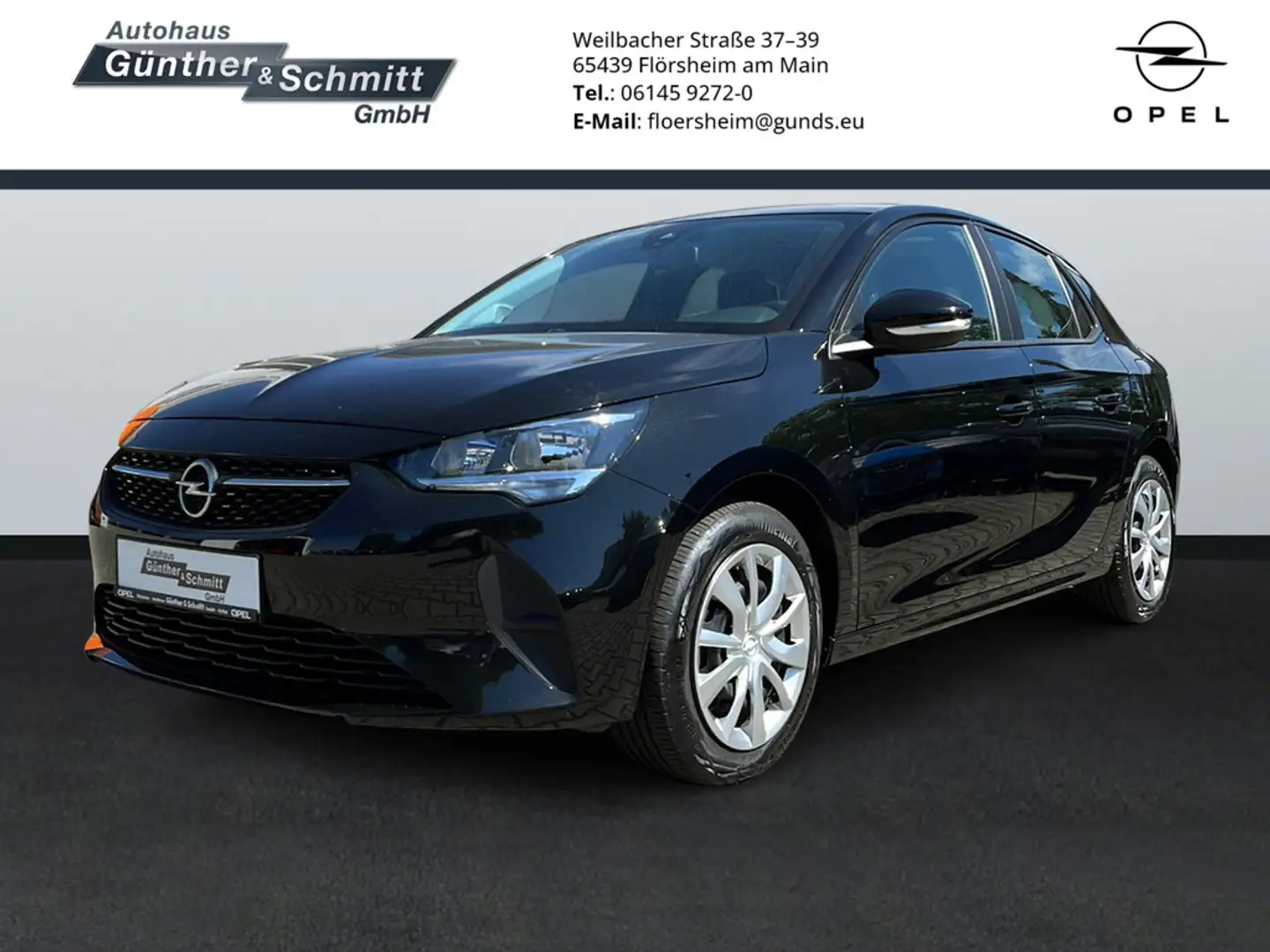 Opel Corsa F 1.5 Edition KLIMA SITZHEIZUNG Noir - 1
