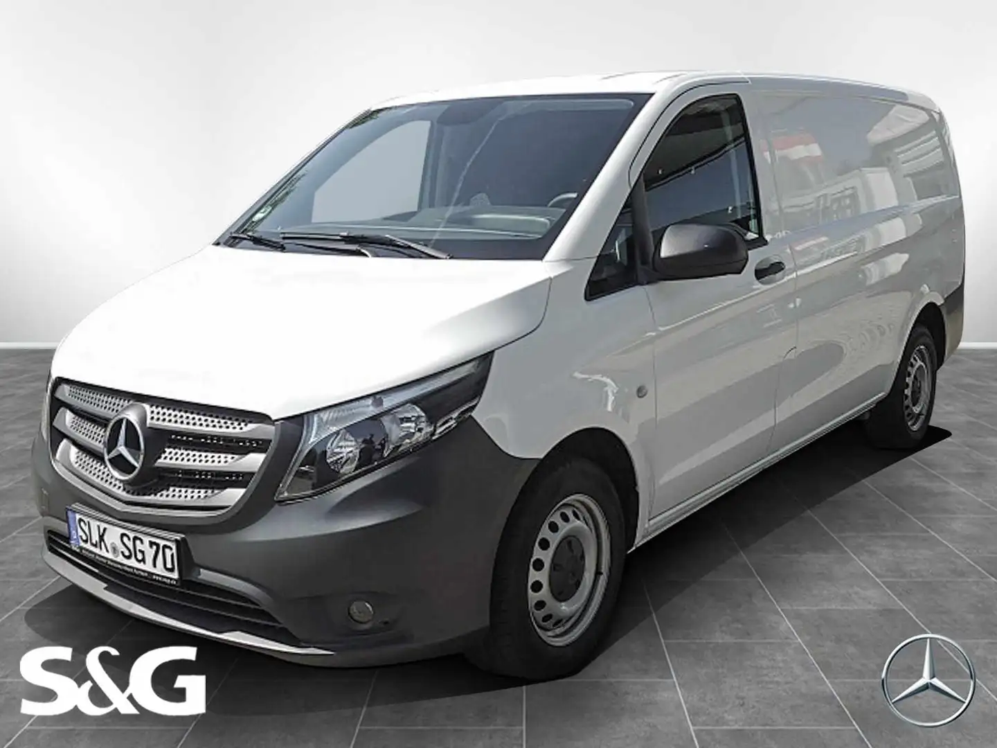 Mercedes-Benz Vito 114 CDI KA/L PRO LED+RüKam+Audio30+DAB+ Blanco - 1