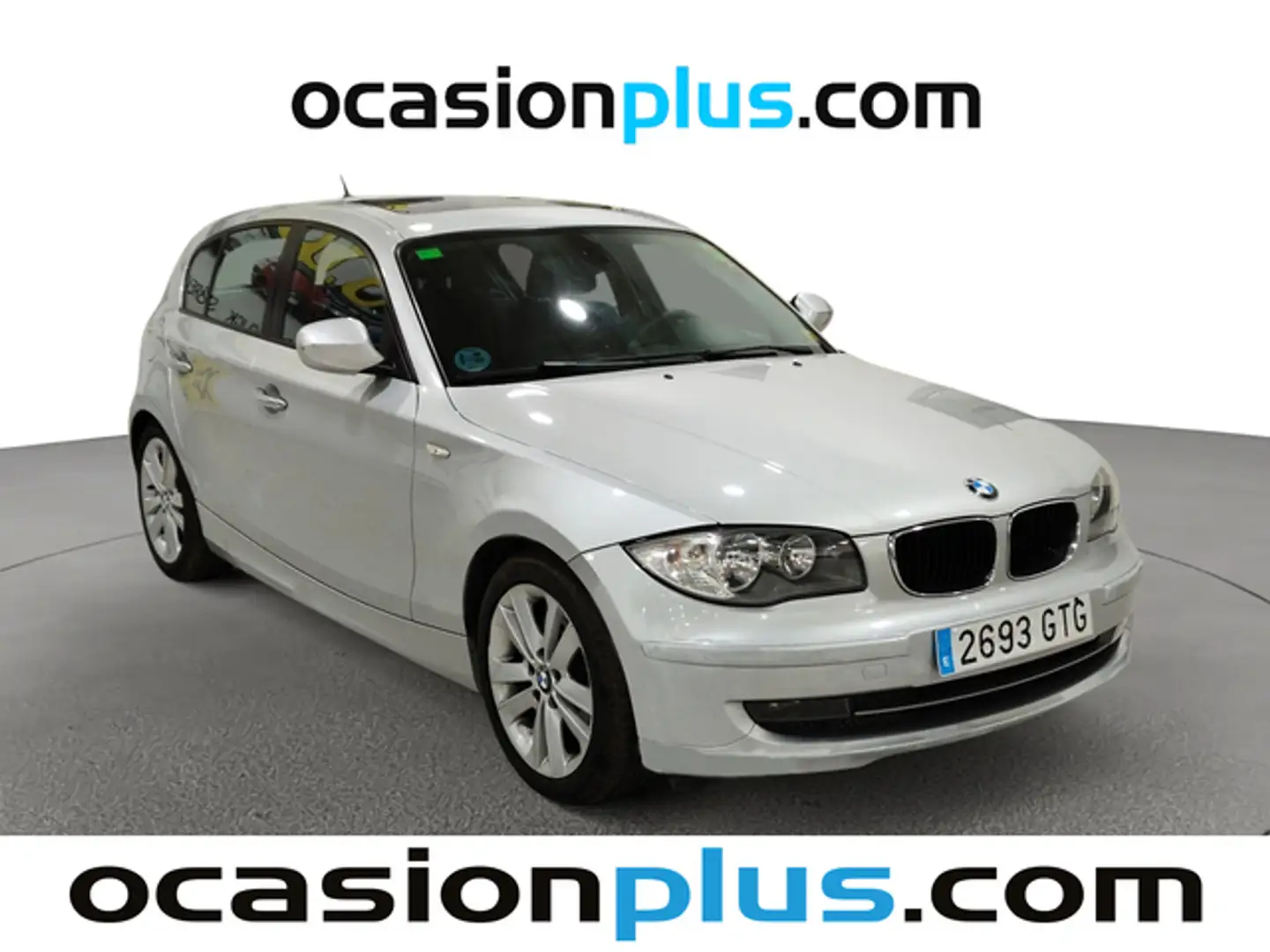 BMW 120 120iA Plateado - 2