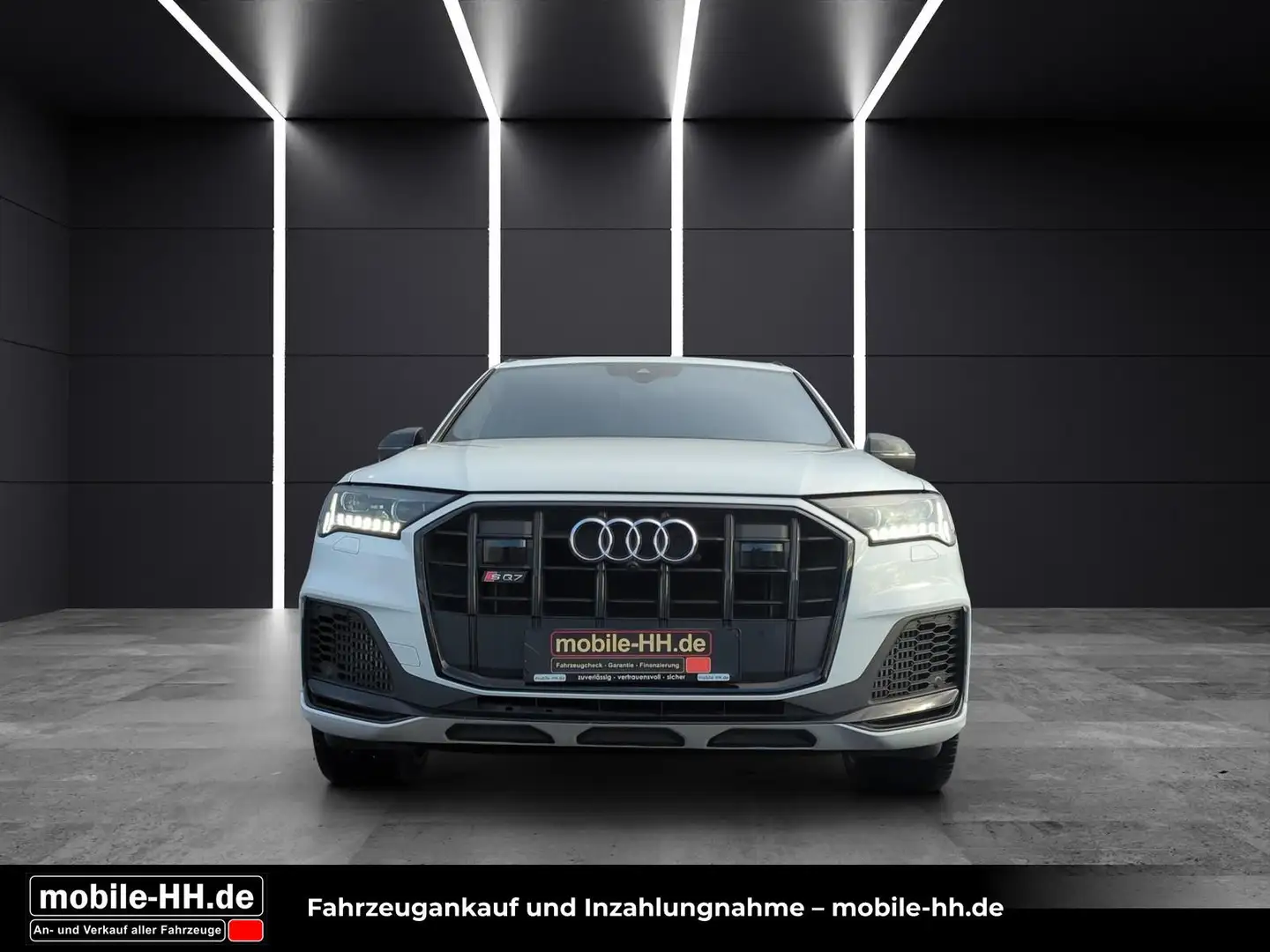 Audi SQ7 4.0*PANO*360°KAMERA*SCHWARZ PAKET*S-LINE*VOLL*22'' Weiß - 2