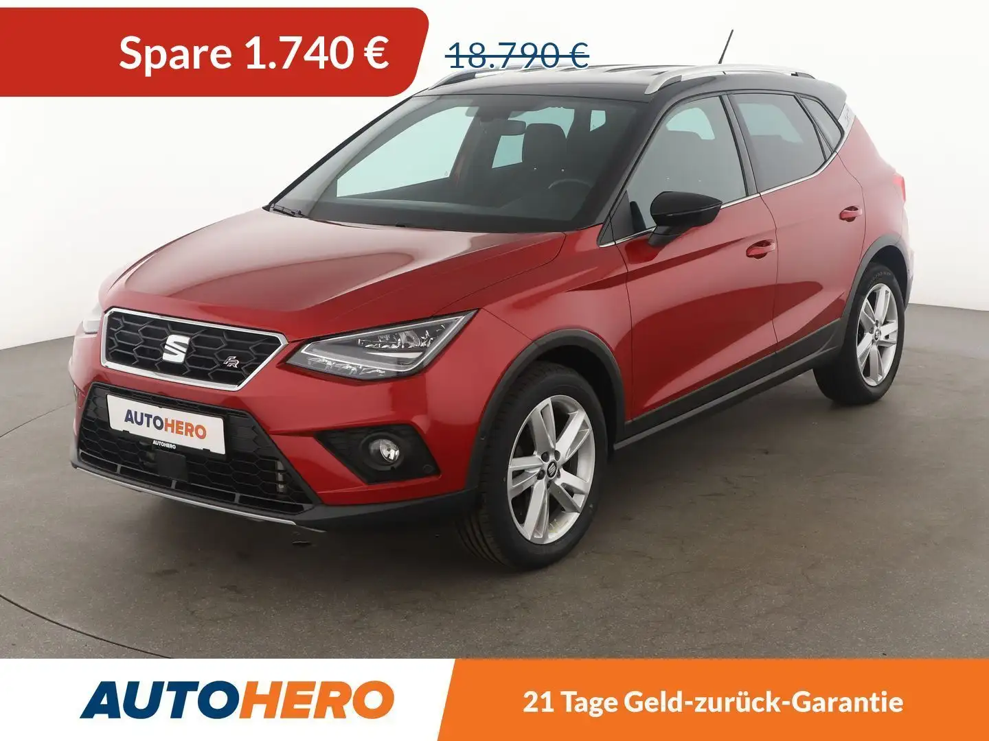 SEAT Arona 1.0 TSI FR Aut.*LED*NAVI*TEMPO*PDC*SHZ*KLIMA* Rot - 1