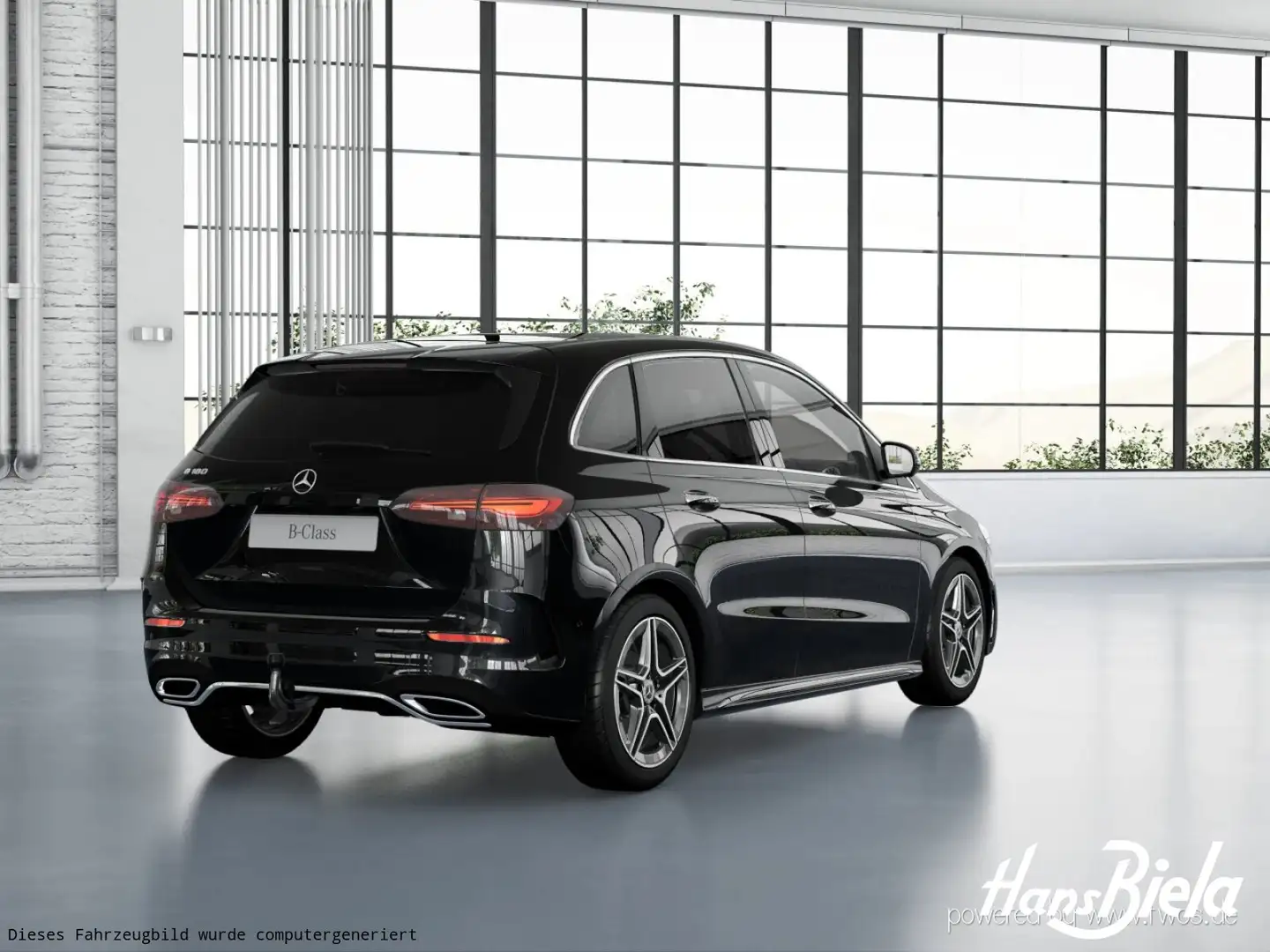 Mercedes-Benz B 180 B 180 AMG/Prem+/Pano/Sound/Dis/Multi/360/AHK/HUD Noir - 2