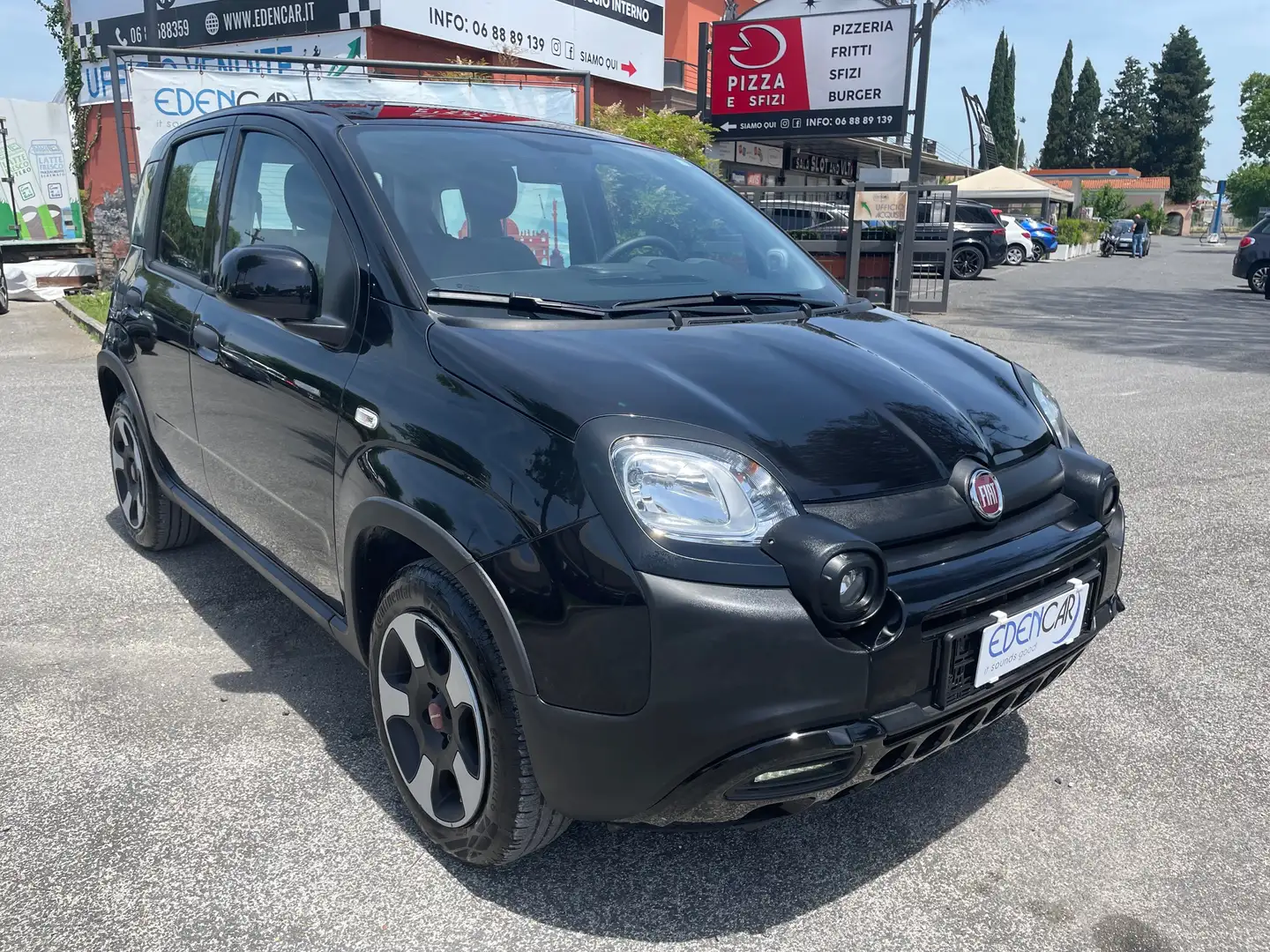 Fiat Panda Cross 1.0 firefly hybrid s&s 70cv Zwart - 1
