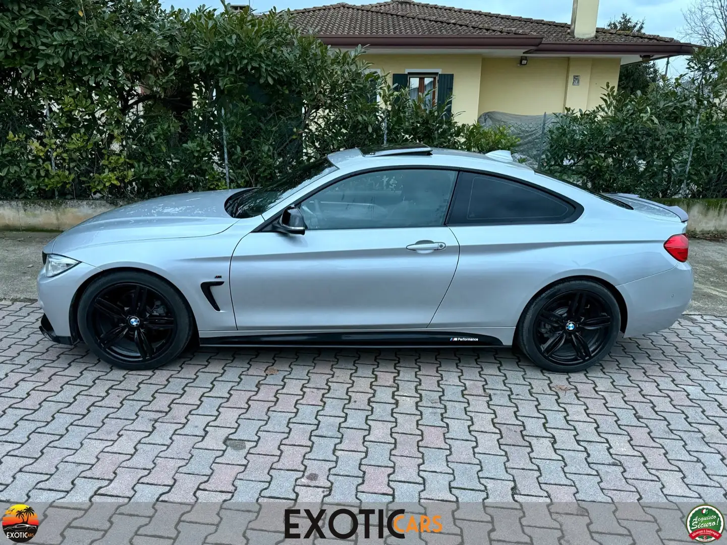 BMW 428 i Coupé Msport Stříbrná - 2