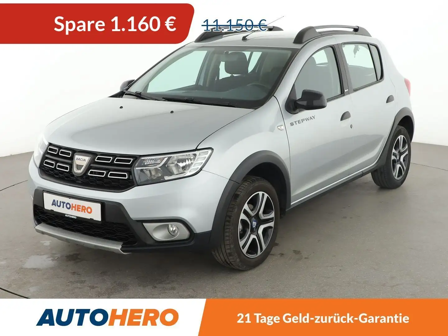 Dacia Sandero 1.5 dCi Stepway Celebration*NAVI*CAM*TEMPO*PDC* Silber - 1