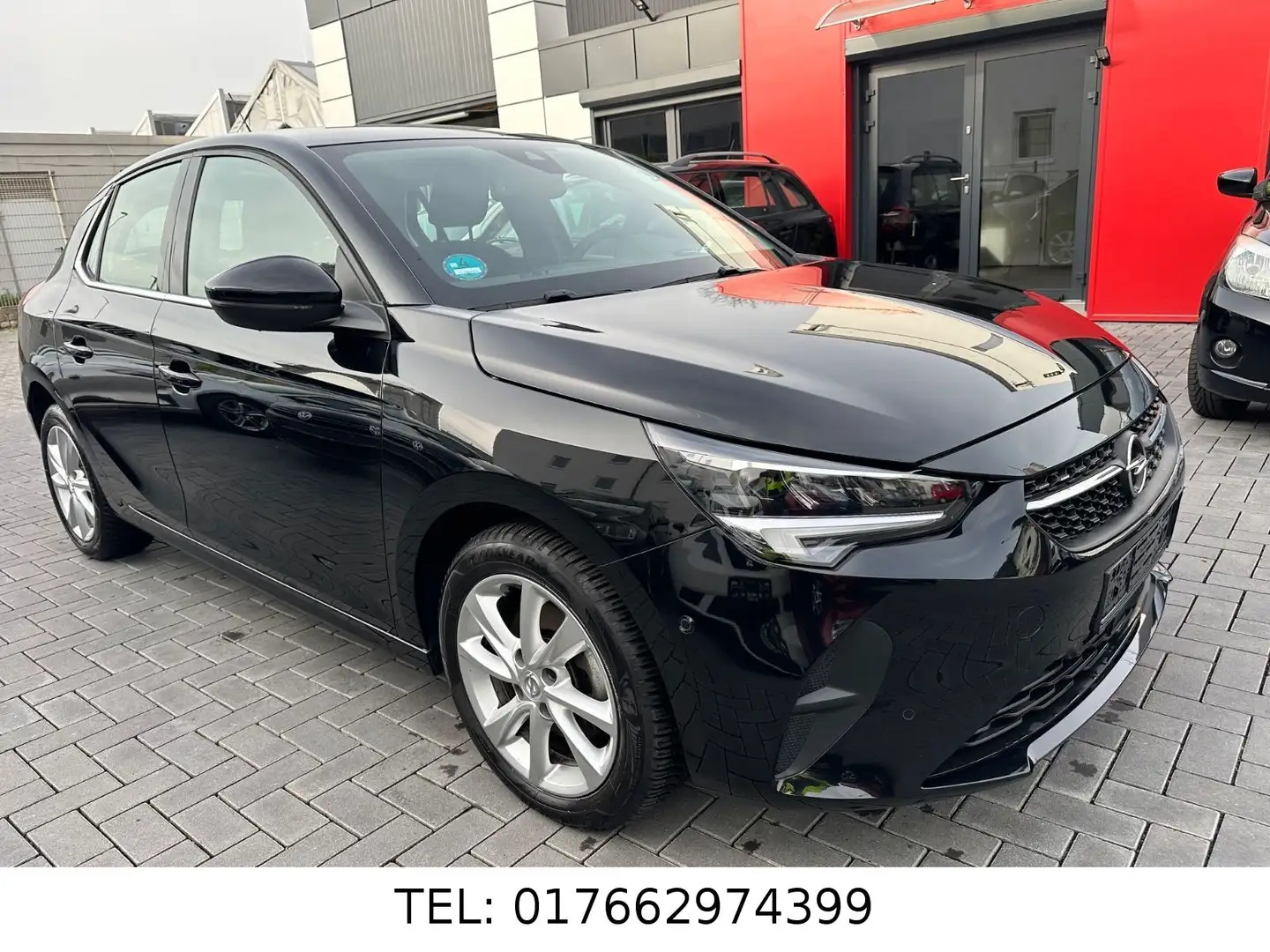 Opel Corsa F Elegance/ TÜV Neue Zwart - 1