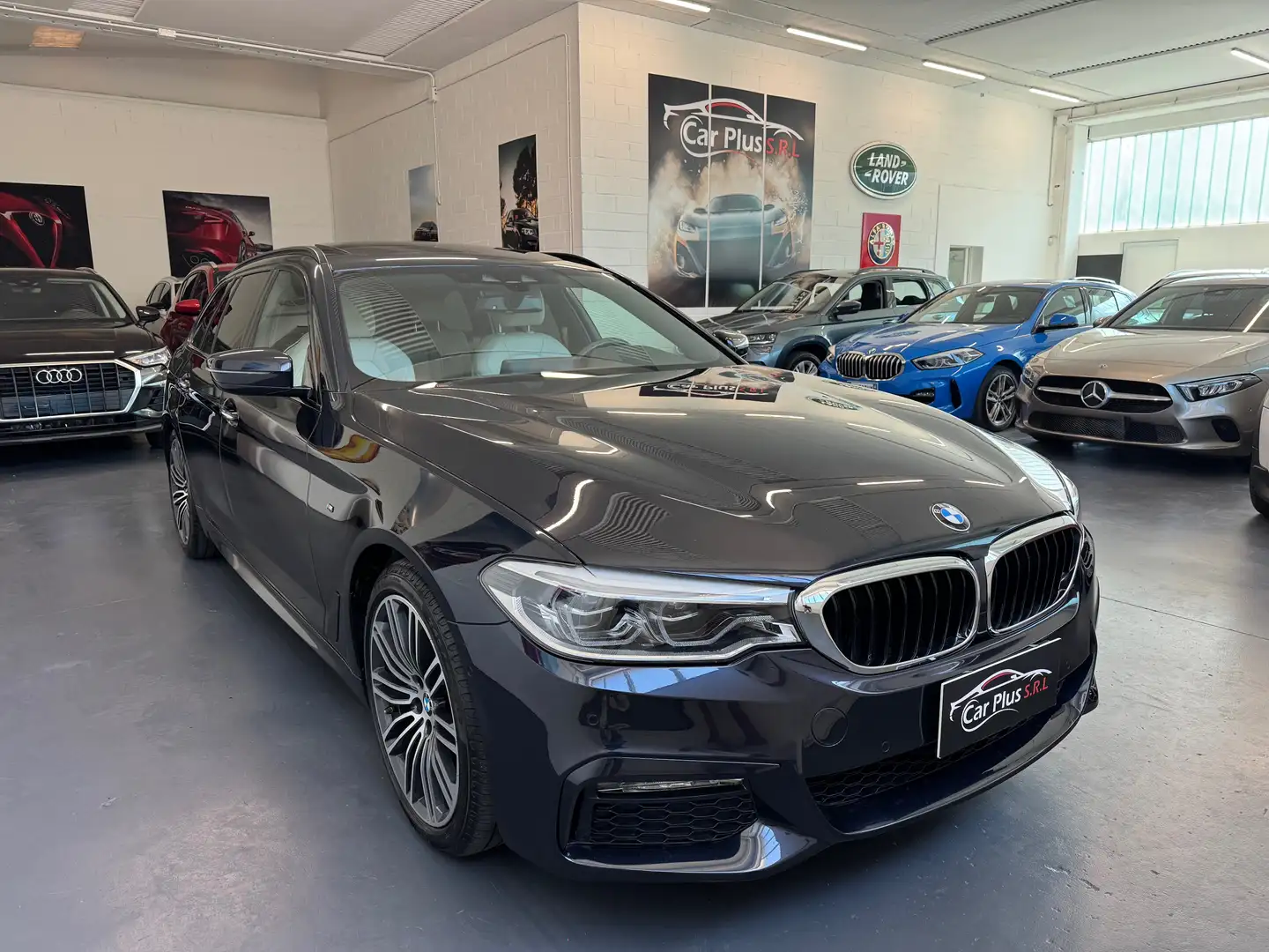 BMW 520 Serie 5 G31 2017 520d Touring xdrive Msport auto Blu/Azzurro - 1