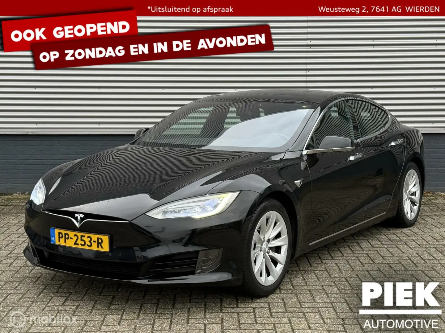 Tesla Model S 75 Base PANORAMADAK Schwarz - 1