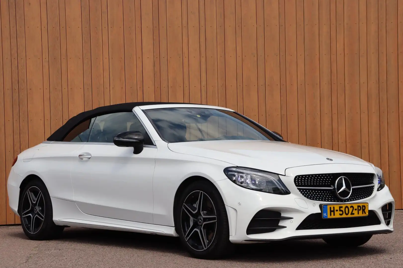 Mercedes-Benz C 300 Cabrio AMG Premium Plus Pack org.NL Burmeister hea Wit - 2
