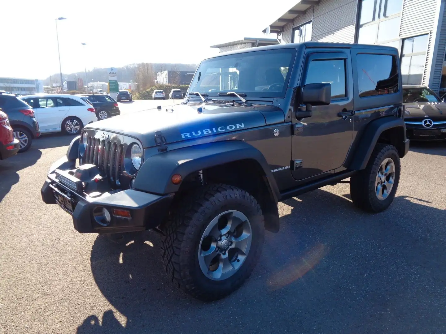 Jeep Wrangler Unlimited Rubicon,Automatik,Seilwinde, Grau - 1