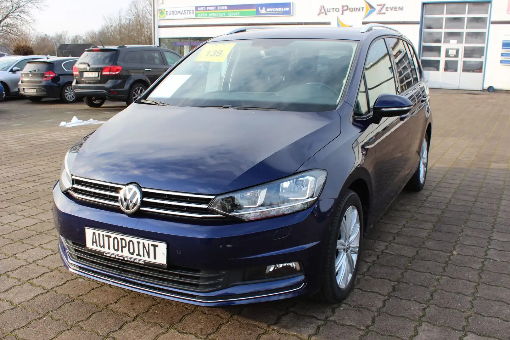Volkswagen Touran 1.4 TSI *ACC*NAVI*KLIMA*GARANTIE* Bleu - 1