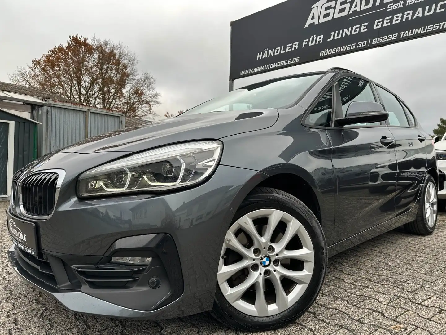 BMW 218 M Sport Leder*HiFi*AdapLED Gris - 1