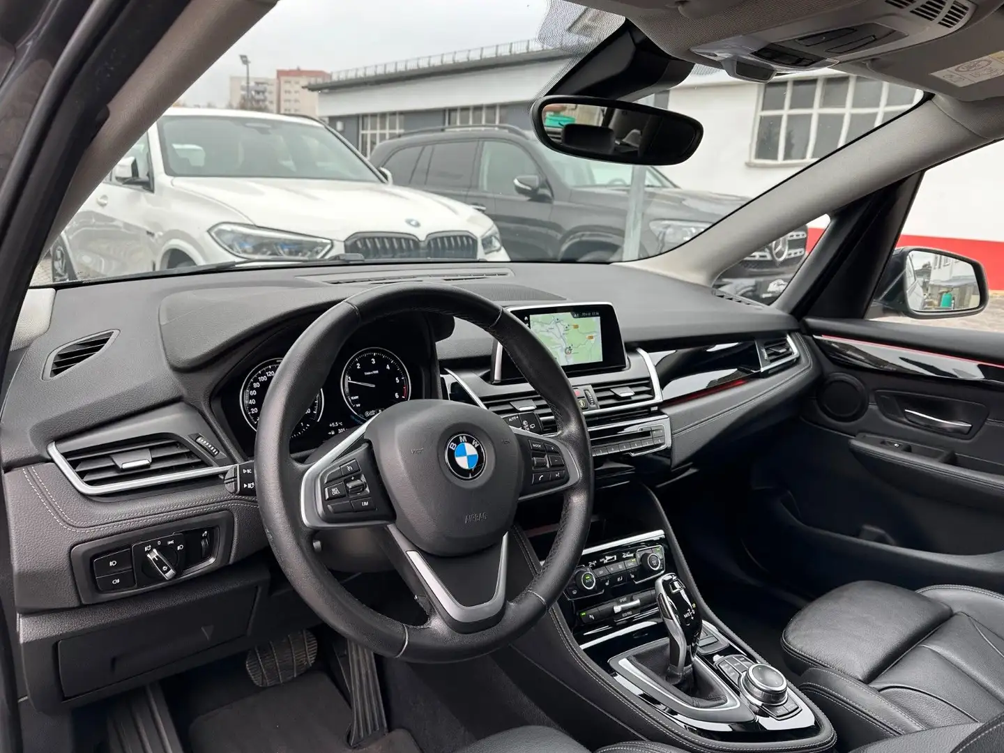 BMW 218 M Sport Leder*HiFi*AdapLED Gris - 2