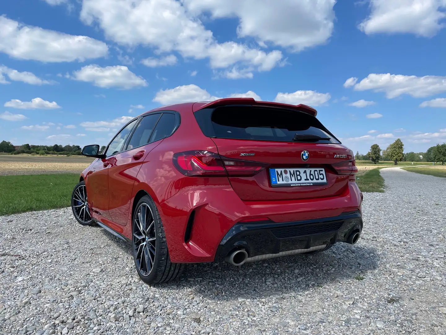 BMW 135 M135i xDrive Rojo - 1