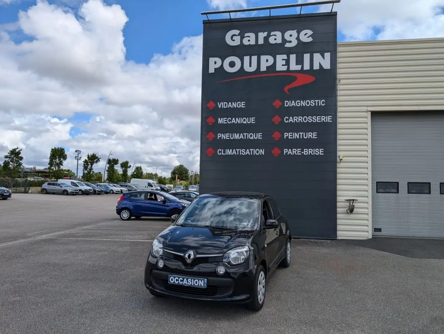 Renault Twingo 1.0 SCE 70CH ZEN BOITE COURTE EURO6 Noir - 1