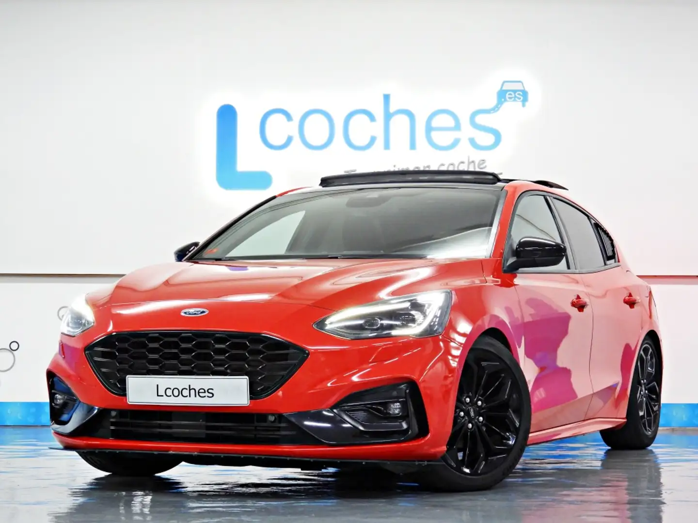 Ford Focus 1.5 Ecoboost ST Line 182 Rouge - 1