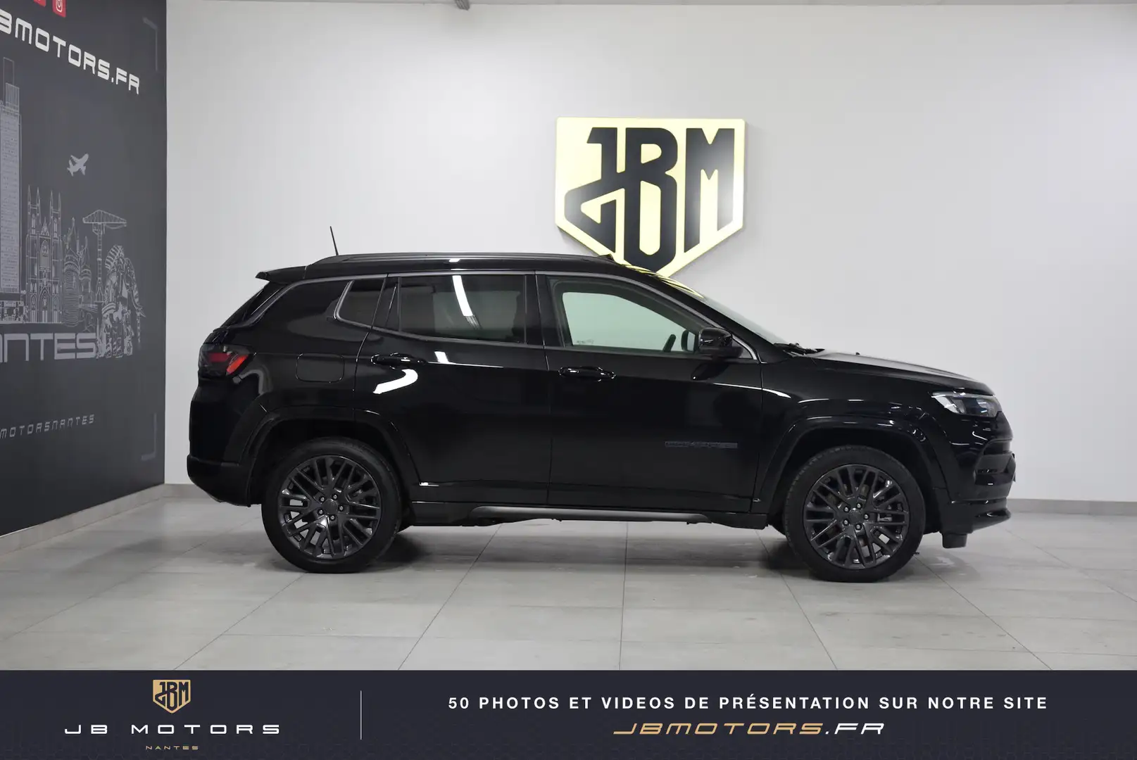 Jeep Compass 1.3 PHEV T4 240 ch 4xe eAWD S Noir - 2