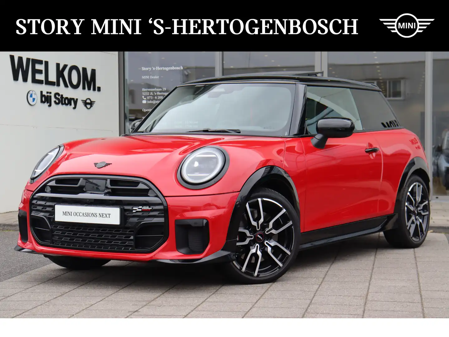 MINI Cooper S Hatchback Automaat / JCW / Pakket XL / 18 inch JCW Rouge - 1