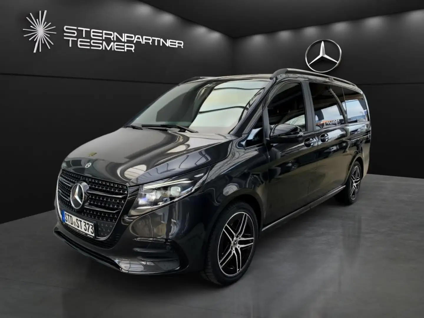 Mercedes-Benz V 300 d AVANTGARDE, LANG - AMG, NIGHT, AHK, 8 S. Grau - 2