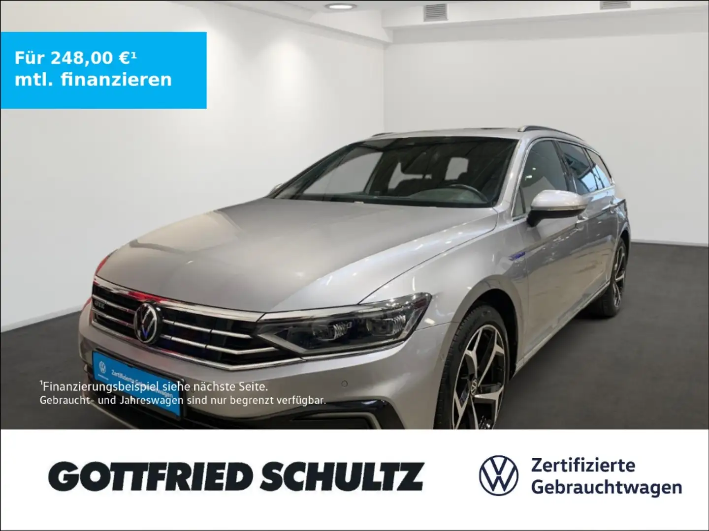 Volkswagen Passat Variant R-LINE GTE HEAD-UP PANORAMA ACC EINPARKHILFE Zilver - 1
