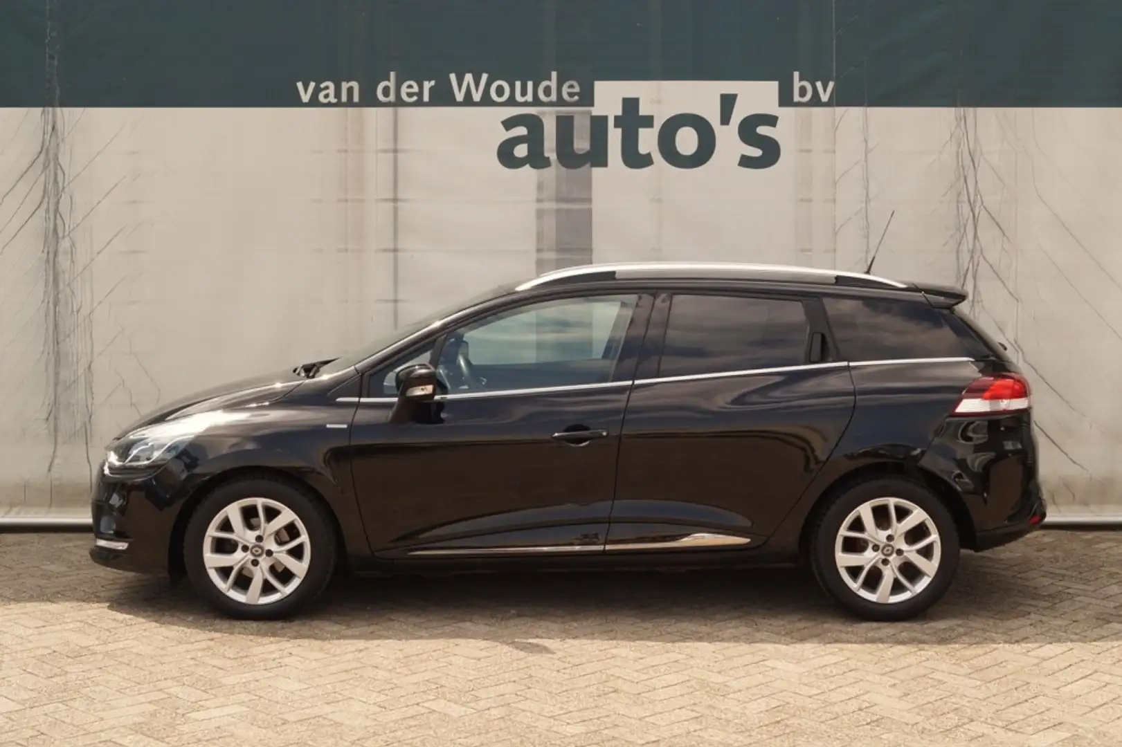 Renault Clio Estate 0.9 TCe 90pk Limited -NAVI-AIRCO-LED- Zwart - 1
