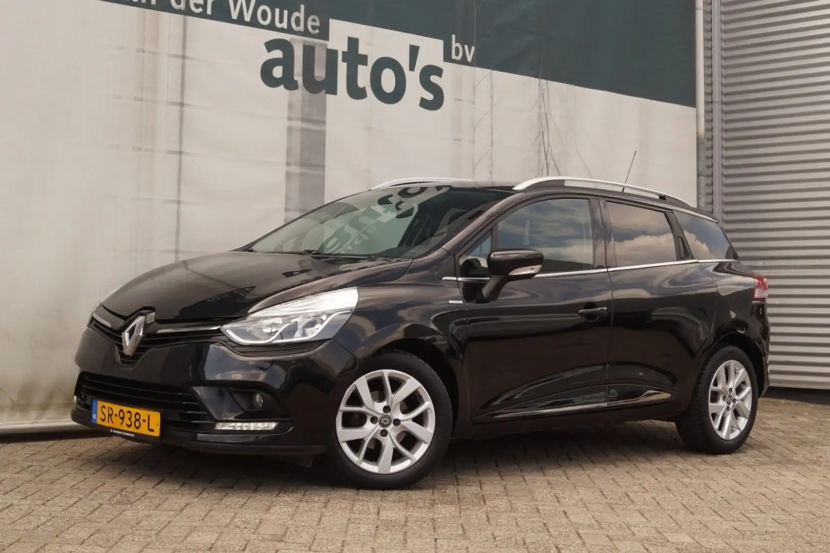 Renault Clio Estate 0.9 TCe 90pk Limited -NAVI-AIRCO-LED- Zwart - 2