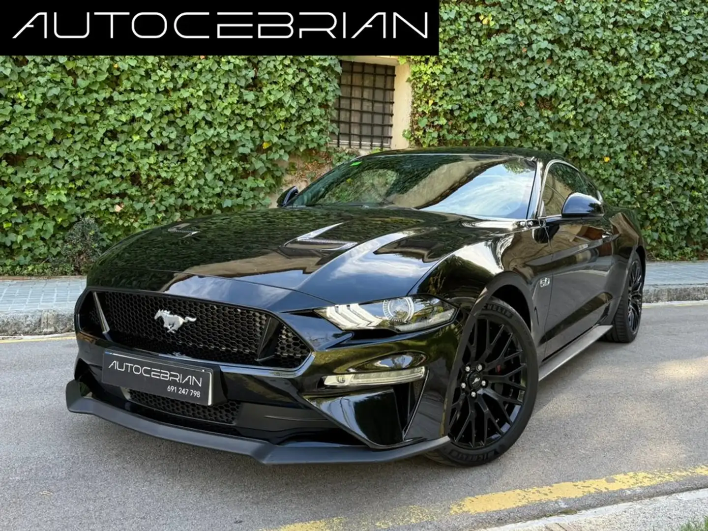 Ford Mustang 5.0 Ti-VCT V8 331kW GT (Fastb.) Negro - 2