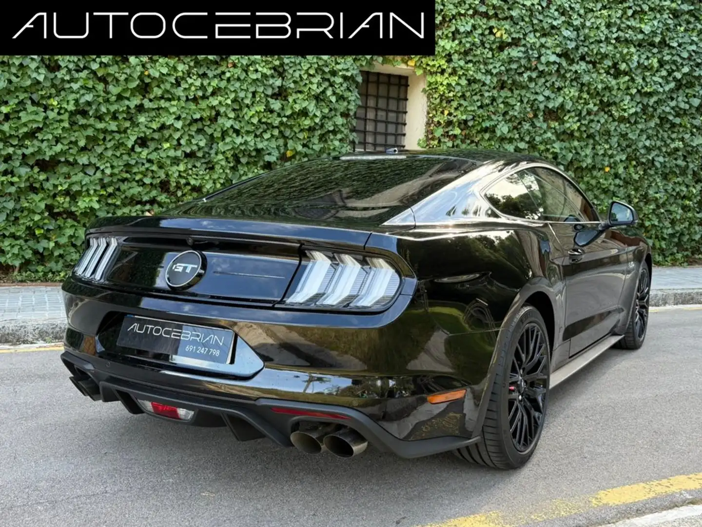 Ford Mustang 5.0 Ti-VCT V8 331kW GT (Fastb.) Negro - 1
