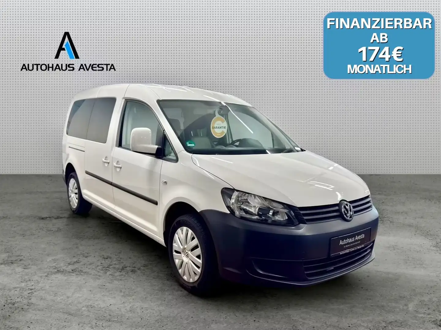 Volkswagen CADDY MAXI / 7.SITZE / DSG / GARANTIE / LEDER Blanc - 1