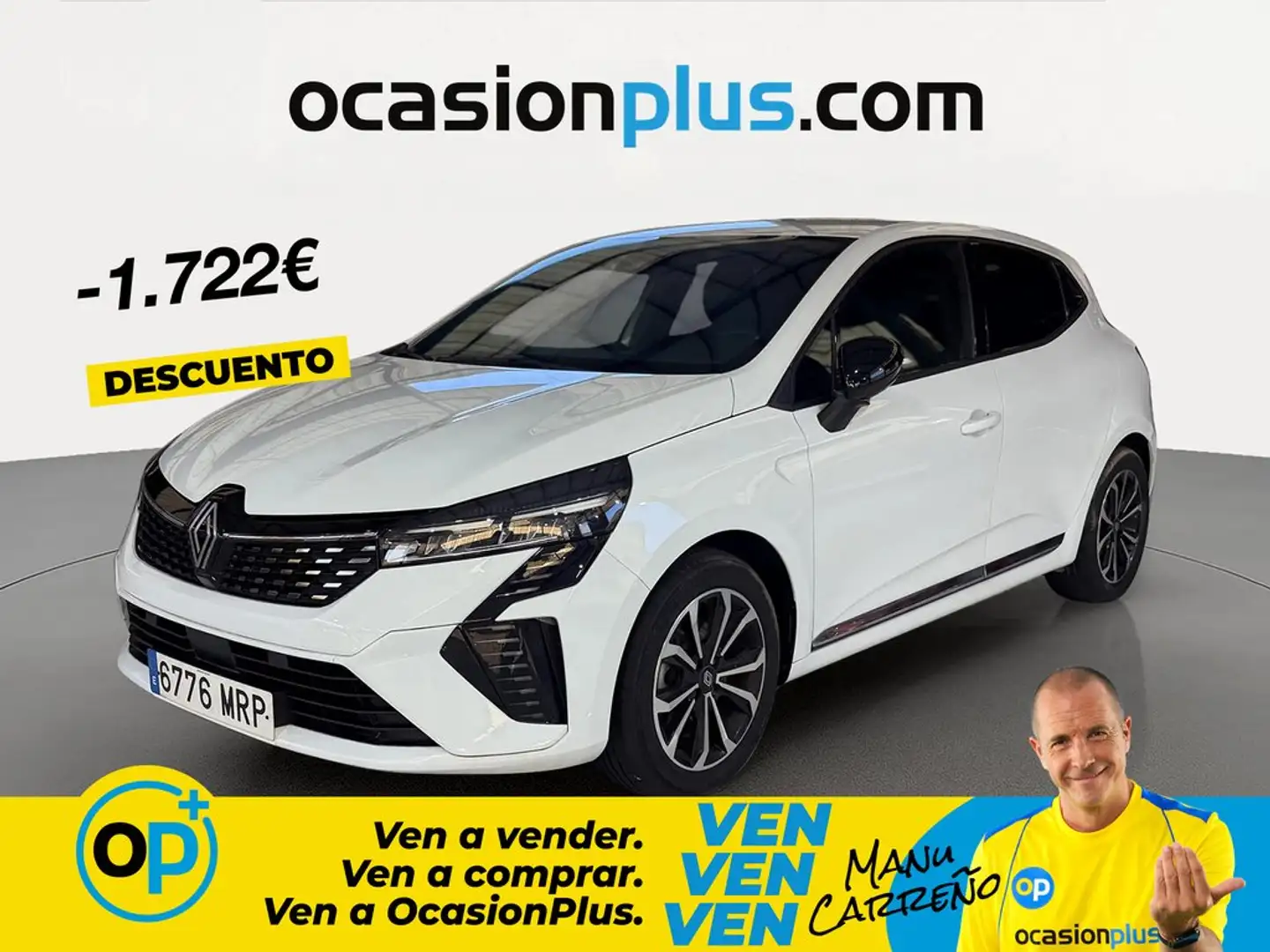 Renault Clio E-TECH Full Hybrid Techno 105kW Blanco - 1