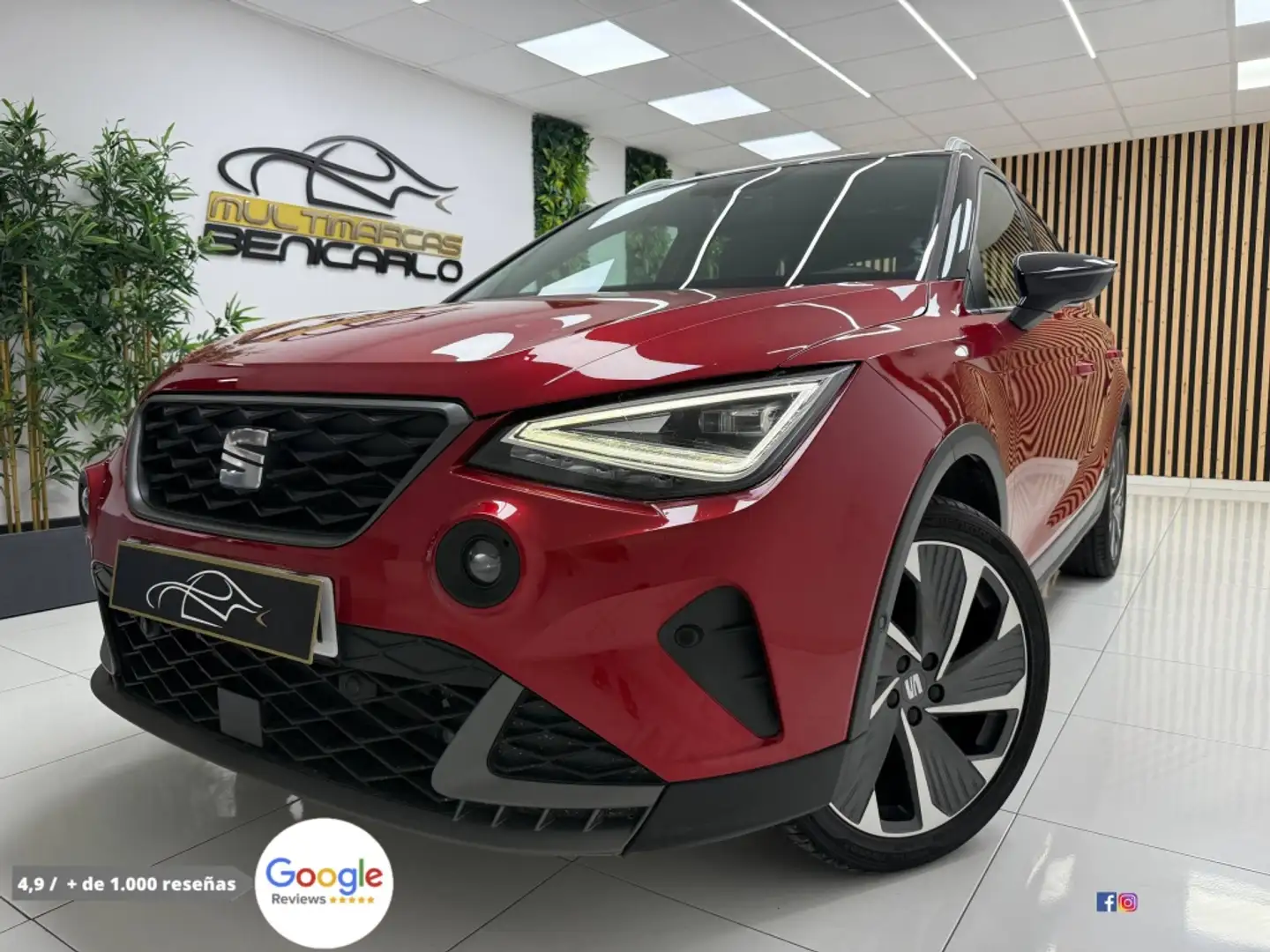 SEAT Arona 1.0 TSI S&S FR DSG7 XM 115 Rojo - 2