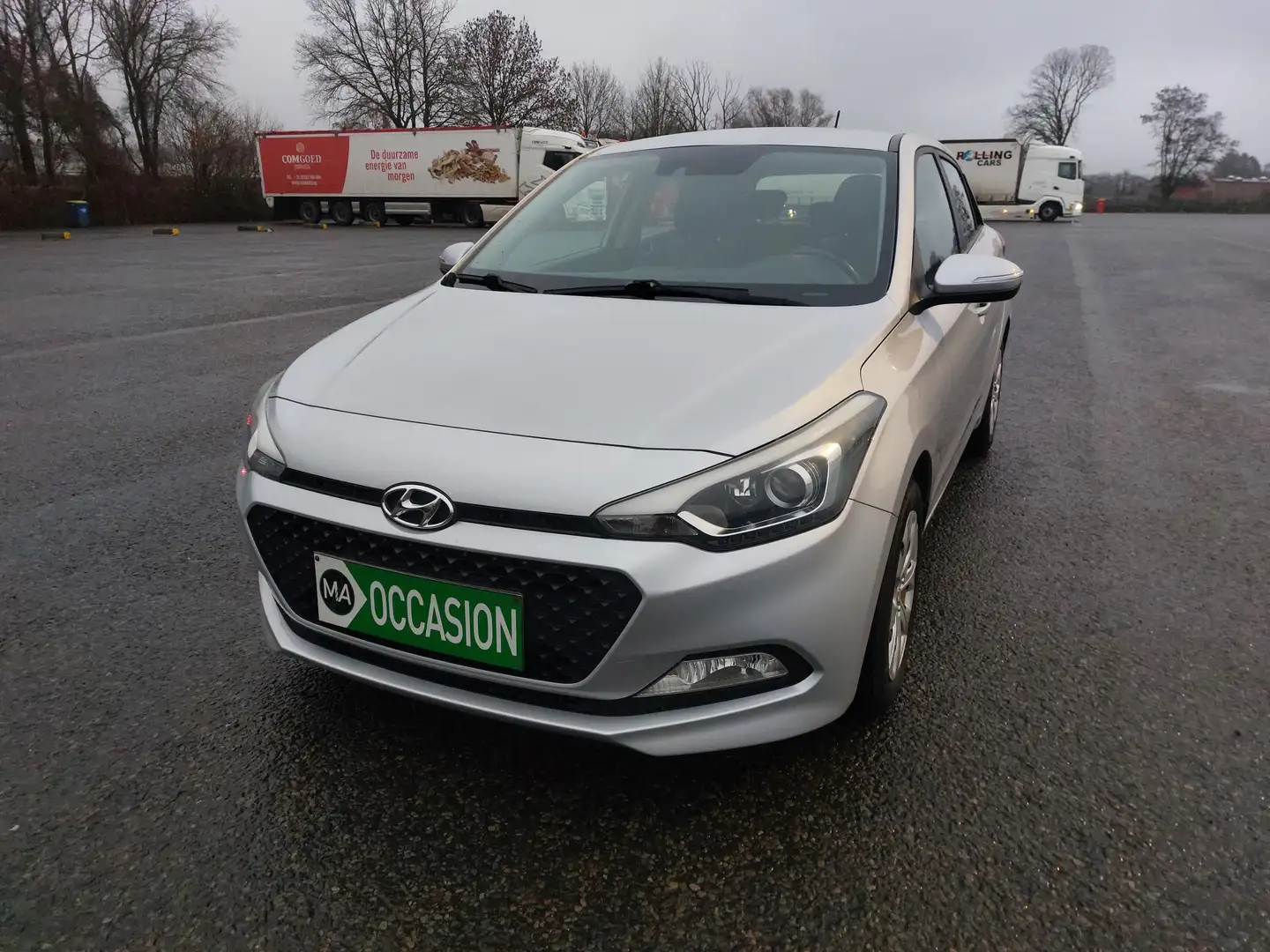 Hyundai i20 i20 2017 Diesel Euro 6w Gris - 2